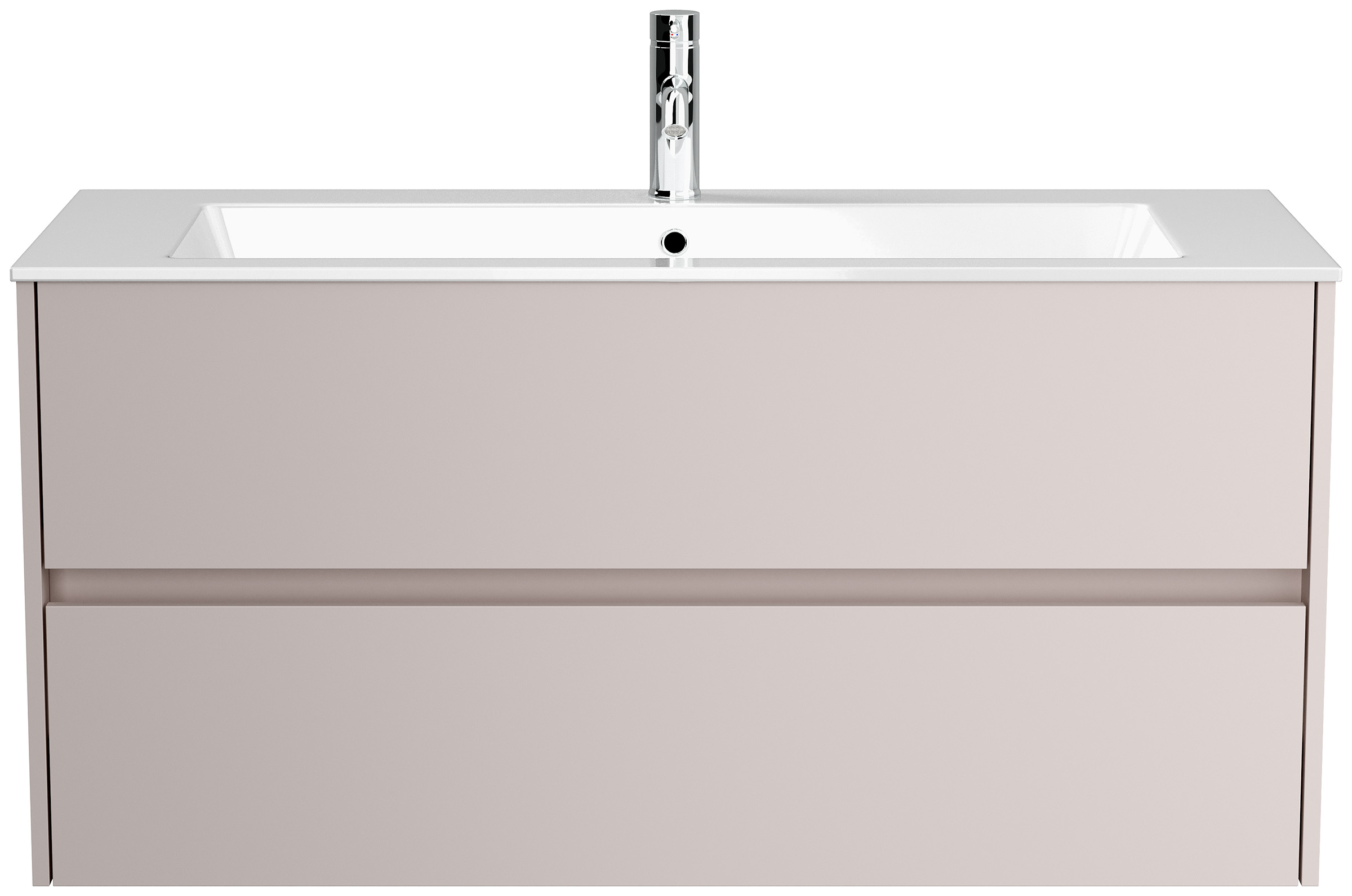 Badmöbel Taifun mit Waschtisch 120 cm 2 Greifraum SoftClose Auszüge eiche gold