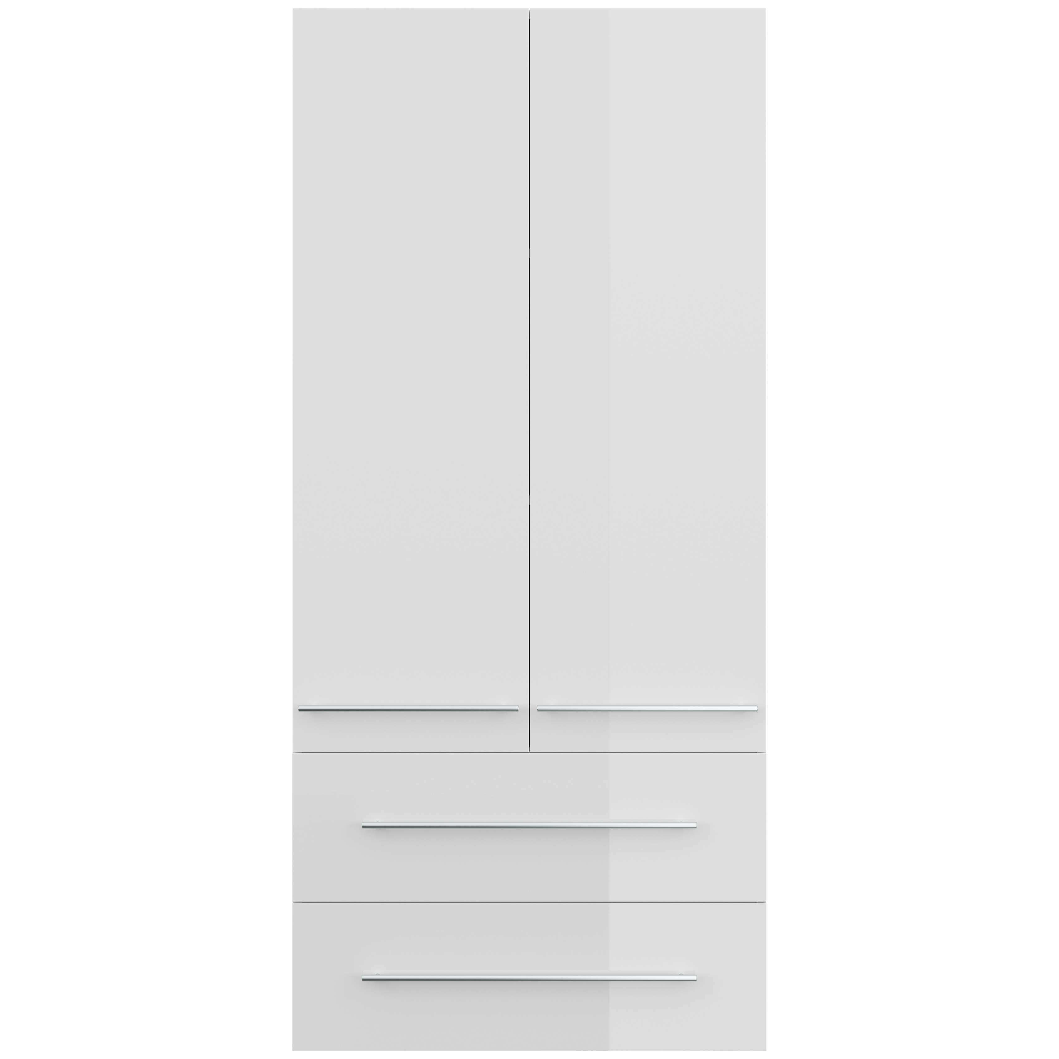 Hochschrank XL weiss hochglanz