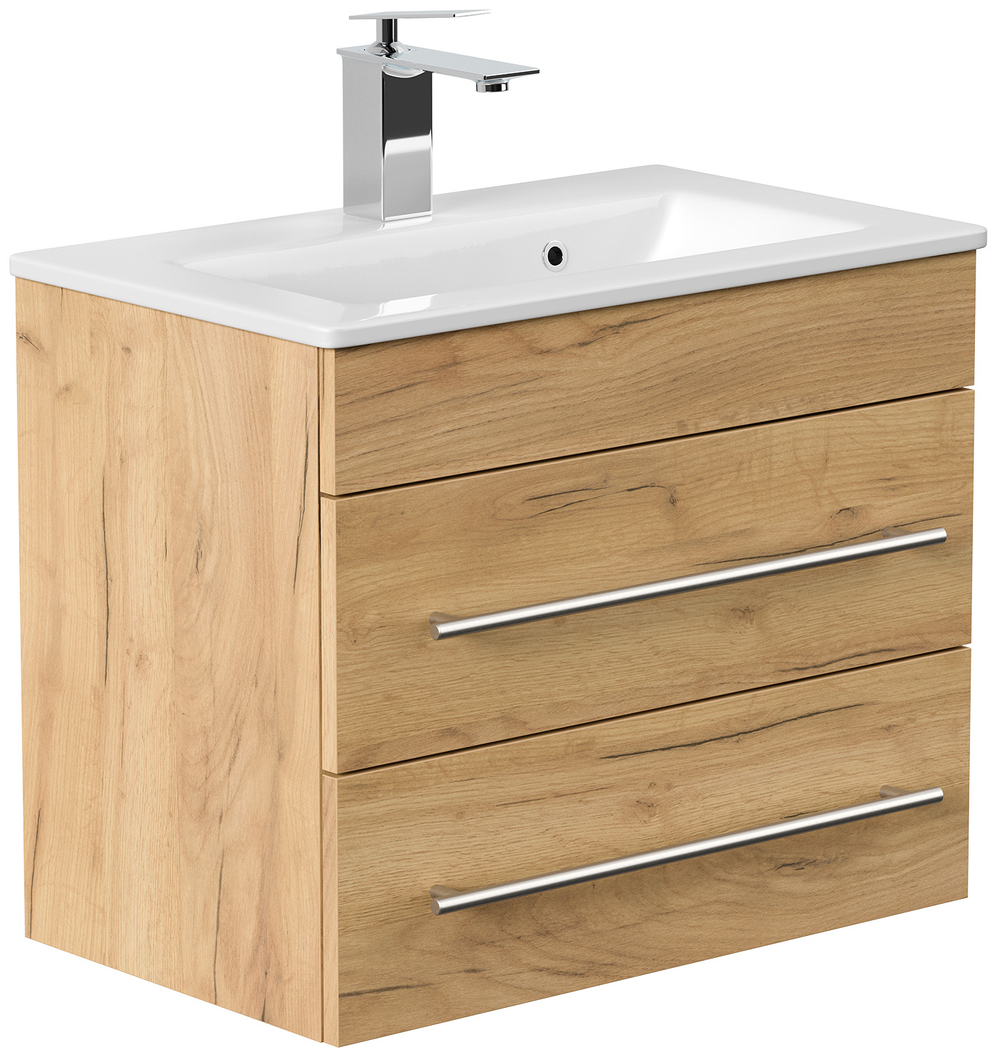 Badmöbel Mars 600 SlimLine SoftClose eiche gold