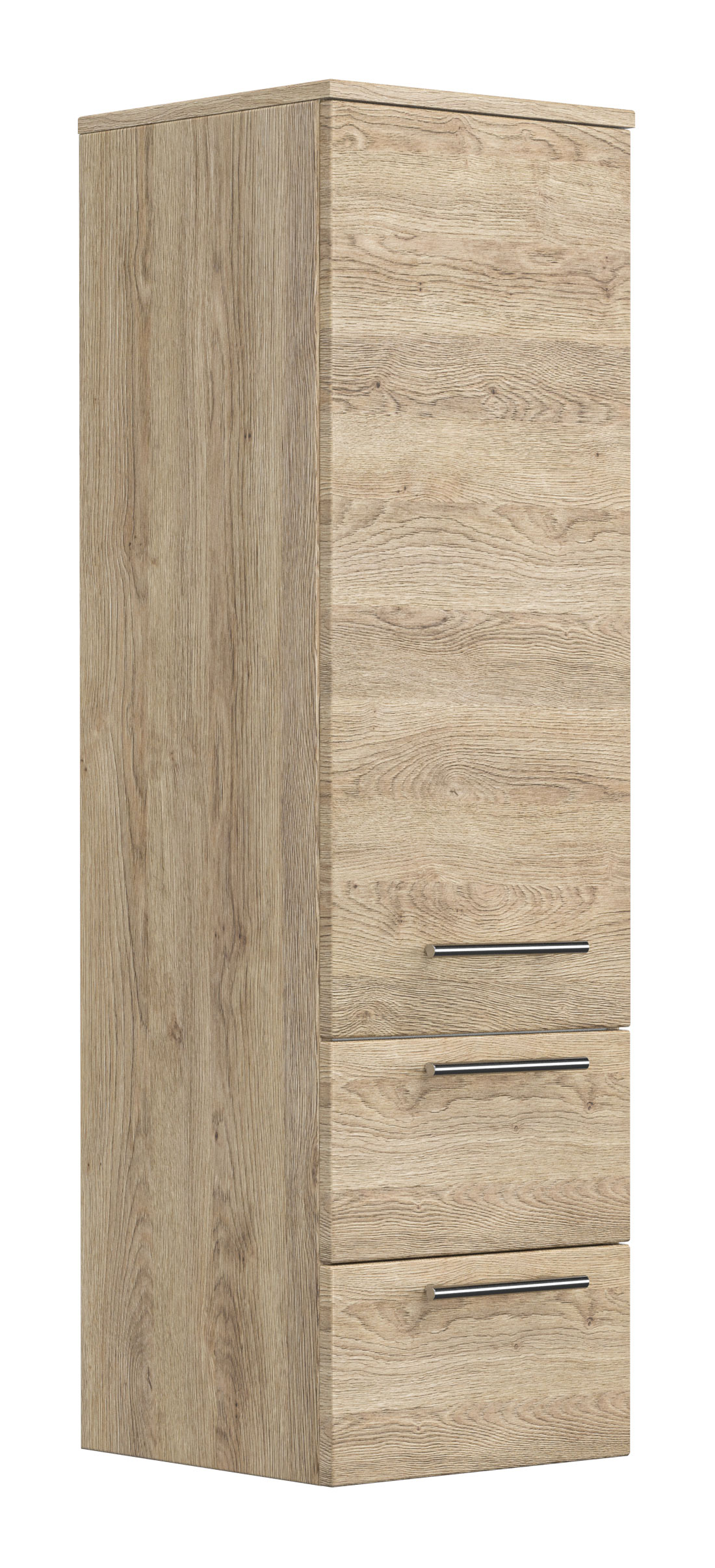 Badmöbel-Set Toscana 100 cm (3-teilig) SoftClose eiche hell