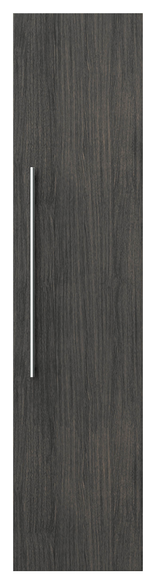 Hochschrank 150 cm anthrazit gemasert