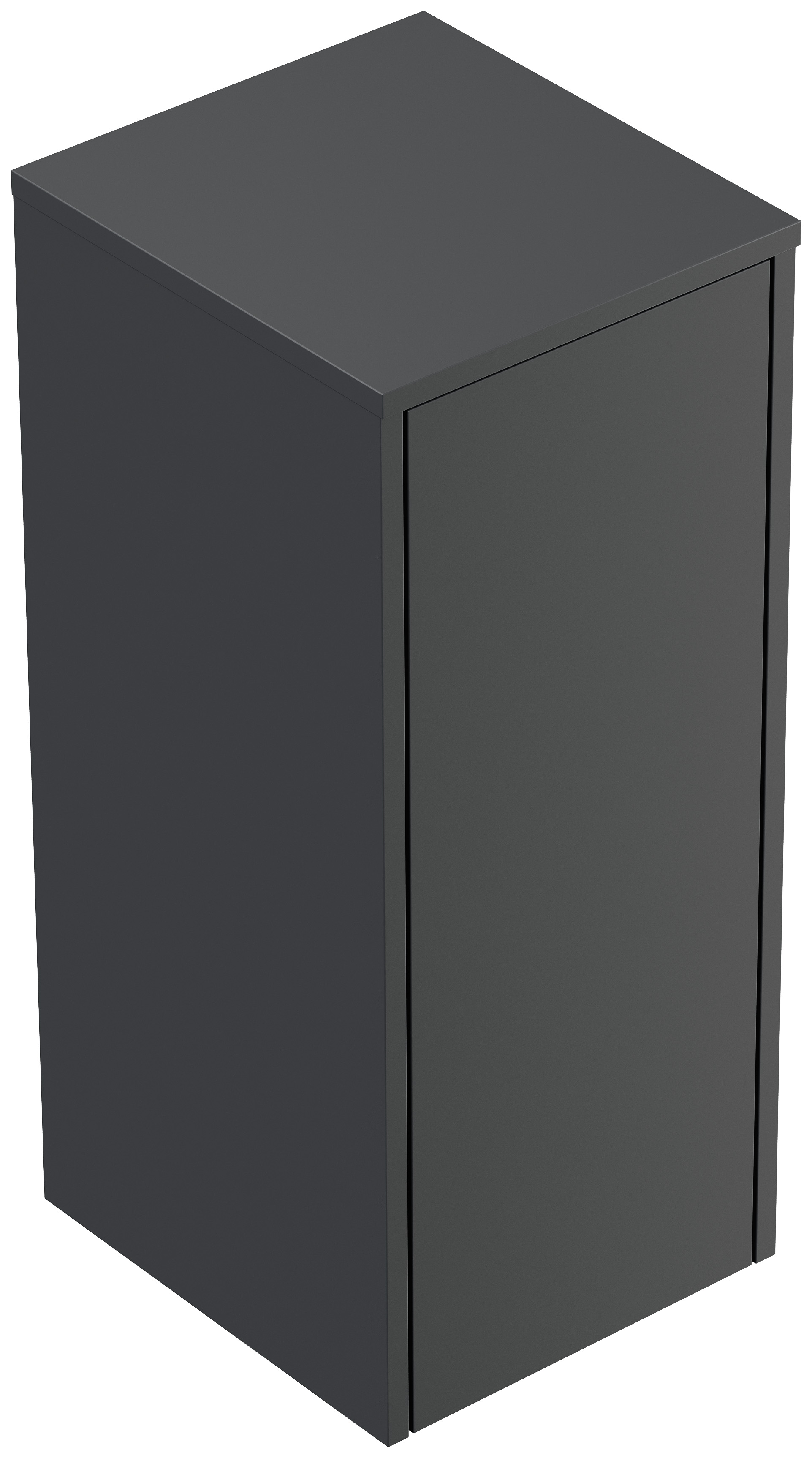 Badmöbel Set Taifun 4tlg. 120 cm mit Spiegelschrank & 2x Badschrank Grafit