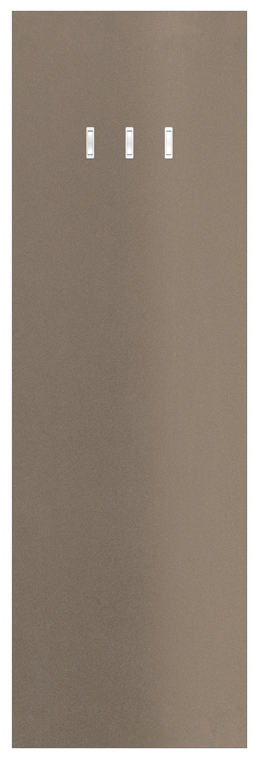 Garderobenpaneel Urban 60/188cm, 3 Haken, Kleiderst., Schuhregal Oak