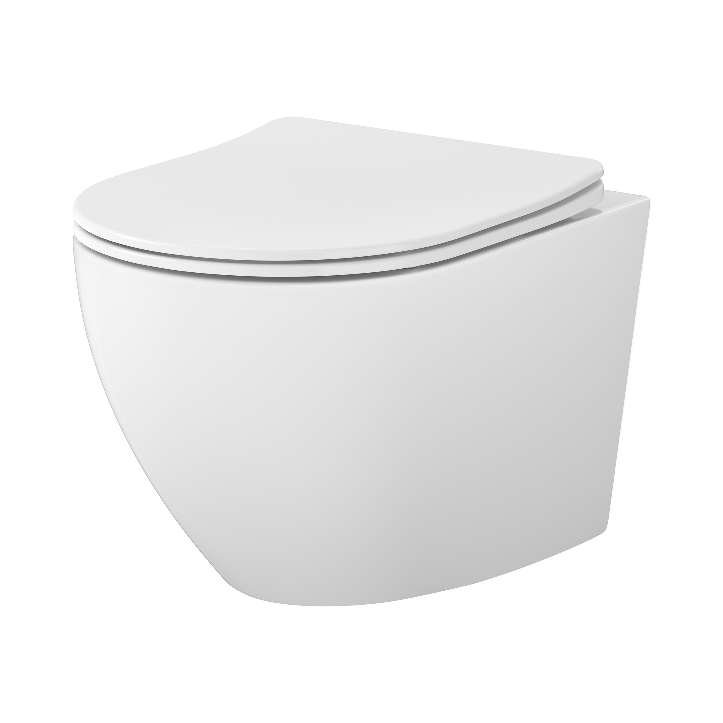 WC-Set DESSE mit Tornado-Spülung, Vorwandelement 40 cm und Betätigungsplatte