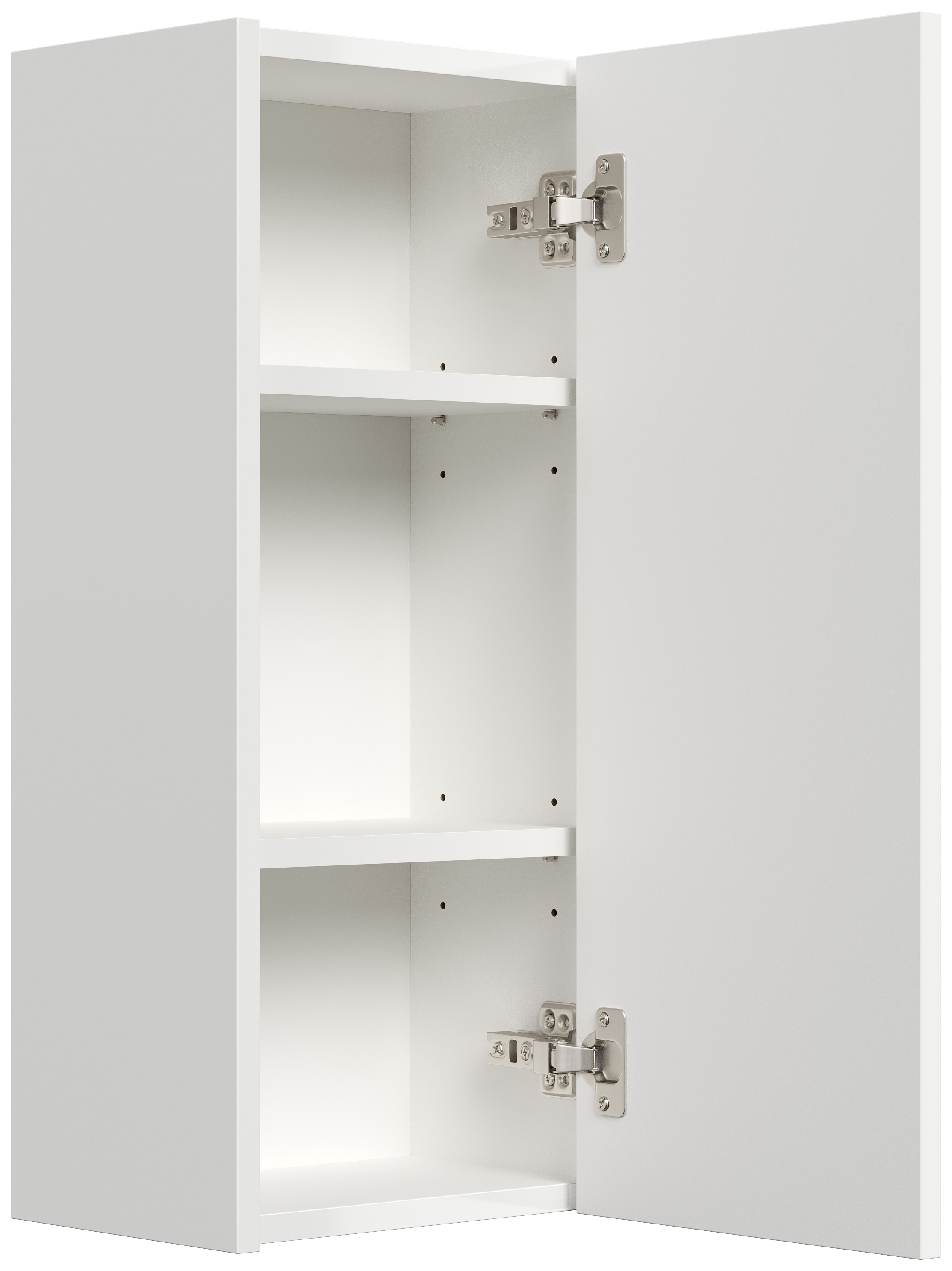 Badmöbelset Taifun 170cm 5tlg mit 2x Spiegelschrank & 2x Badschrank weiß Hgl