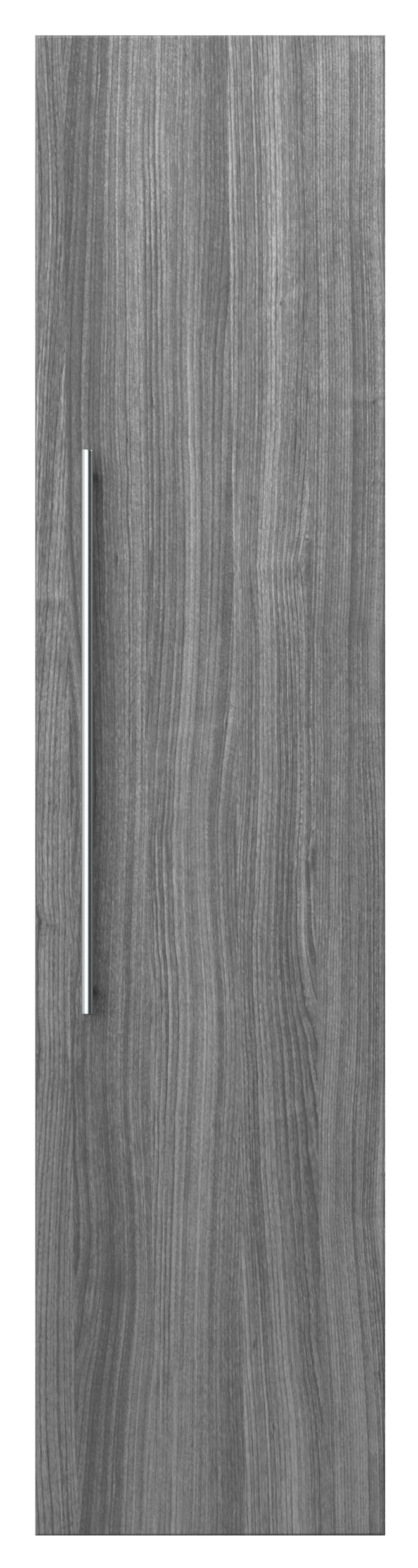 Hochschrank 150 cm Silbereiche