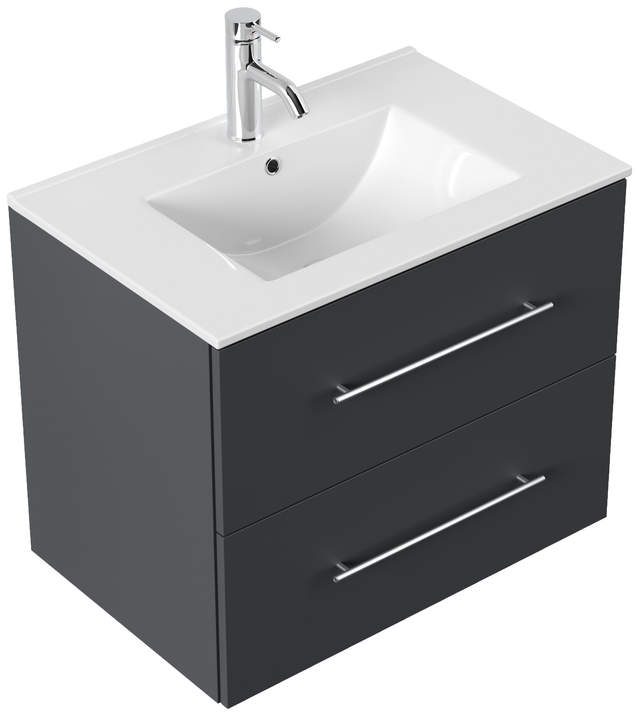Badmöbel Firenze 70 SoftClose grafit