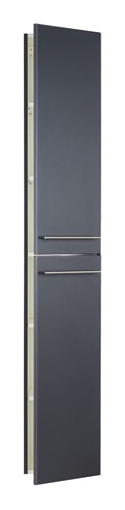 Hochschrank 188 cm anthrazit