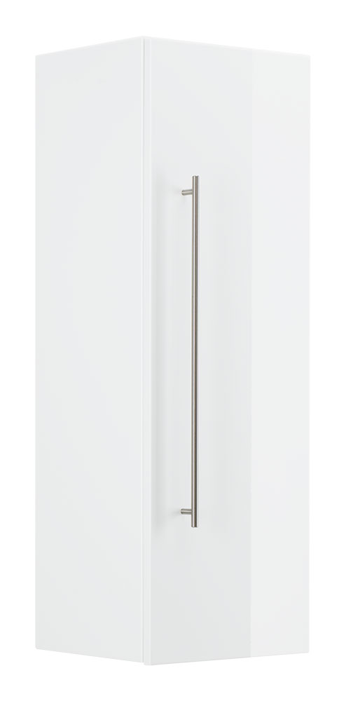 Hochschrank 100 cm weiss hochglanz 
