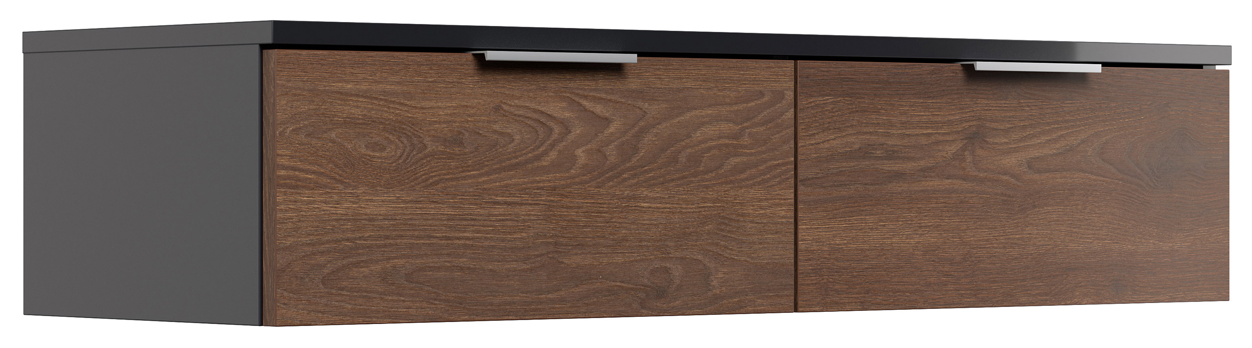 Hängekonsole Urban Slimline 2 Schubladen Softclose Redwood