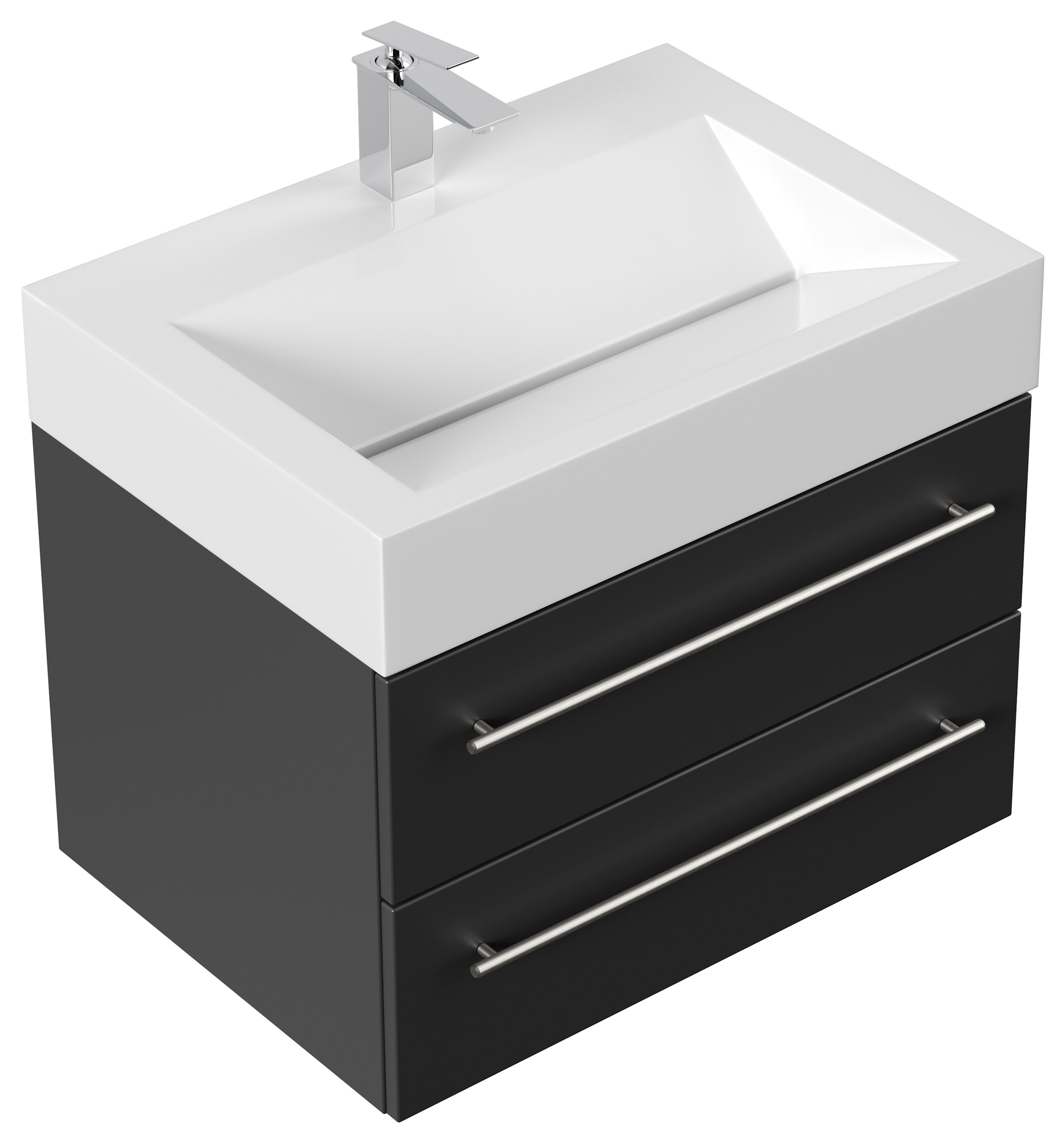 Badmöbel Design 700 schwarz