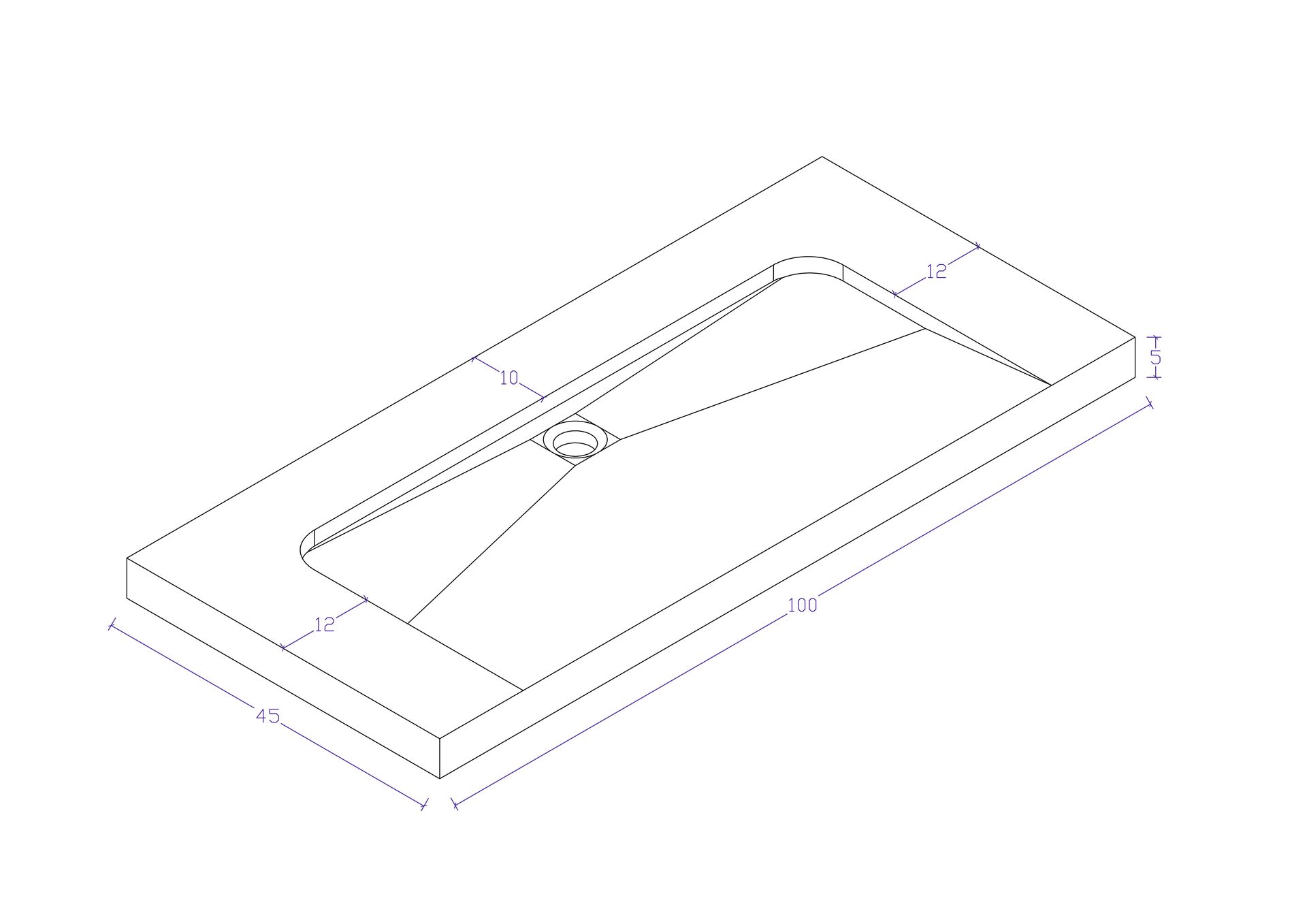Badmöbel Marmor Carrara White Damo 100 cm ohne Hahnloch SoftClose grafit