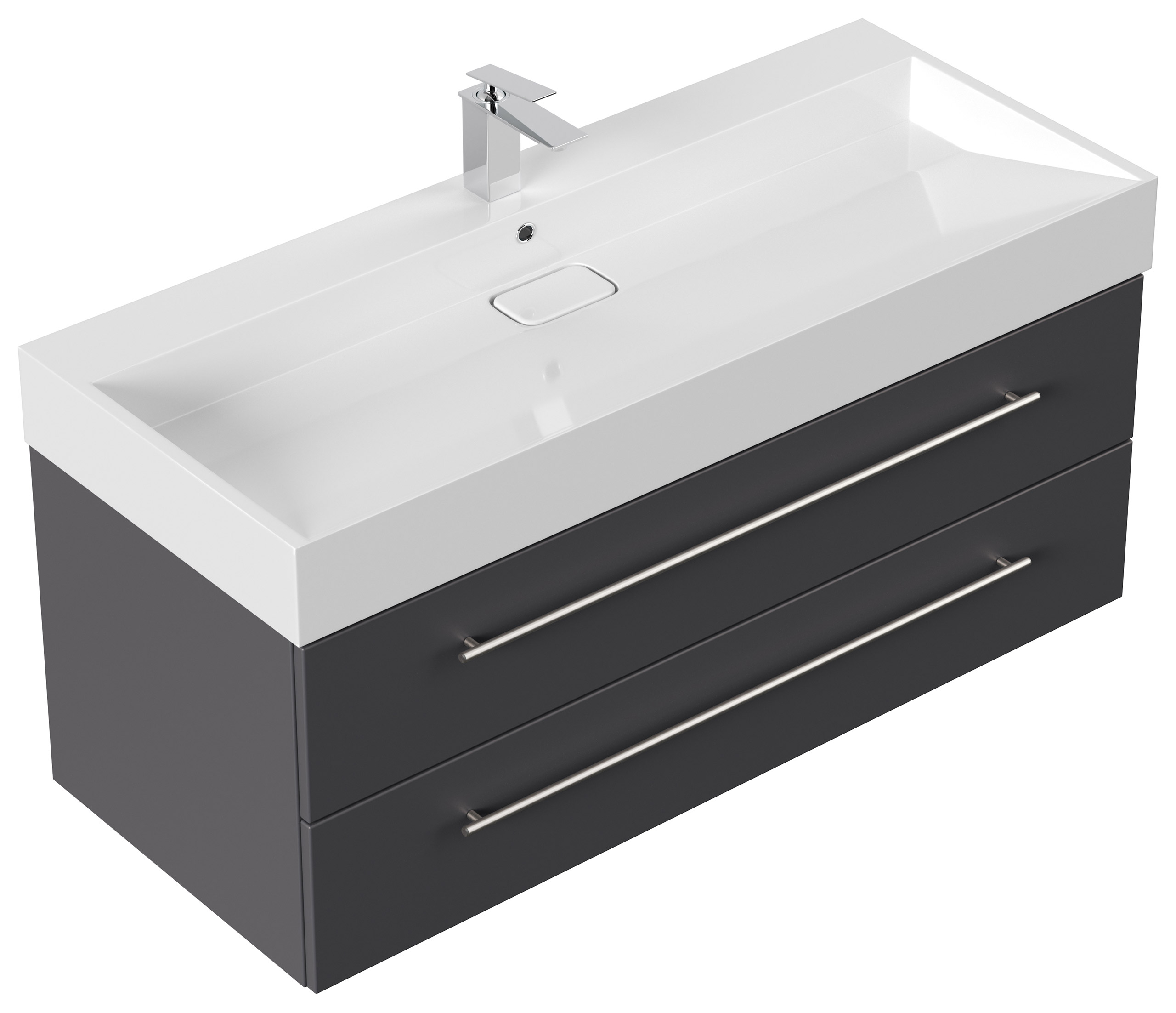 Badmöbel Design 1200 anthrazit
