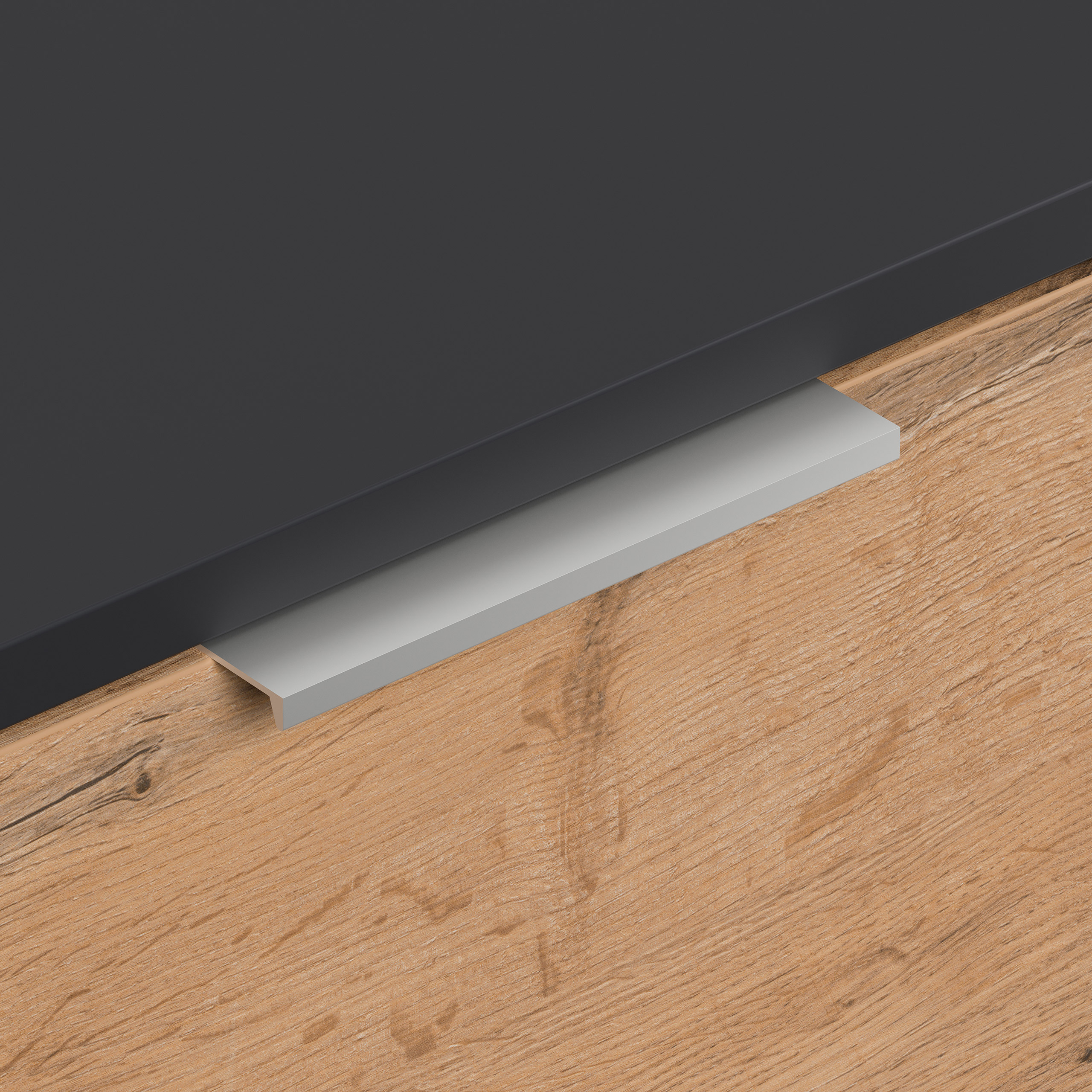 Design Nachttisch Kommode Artem 60cm, 2 Softeinzüge Oak