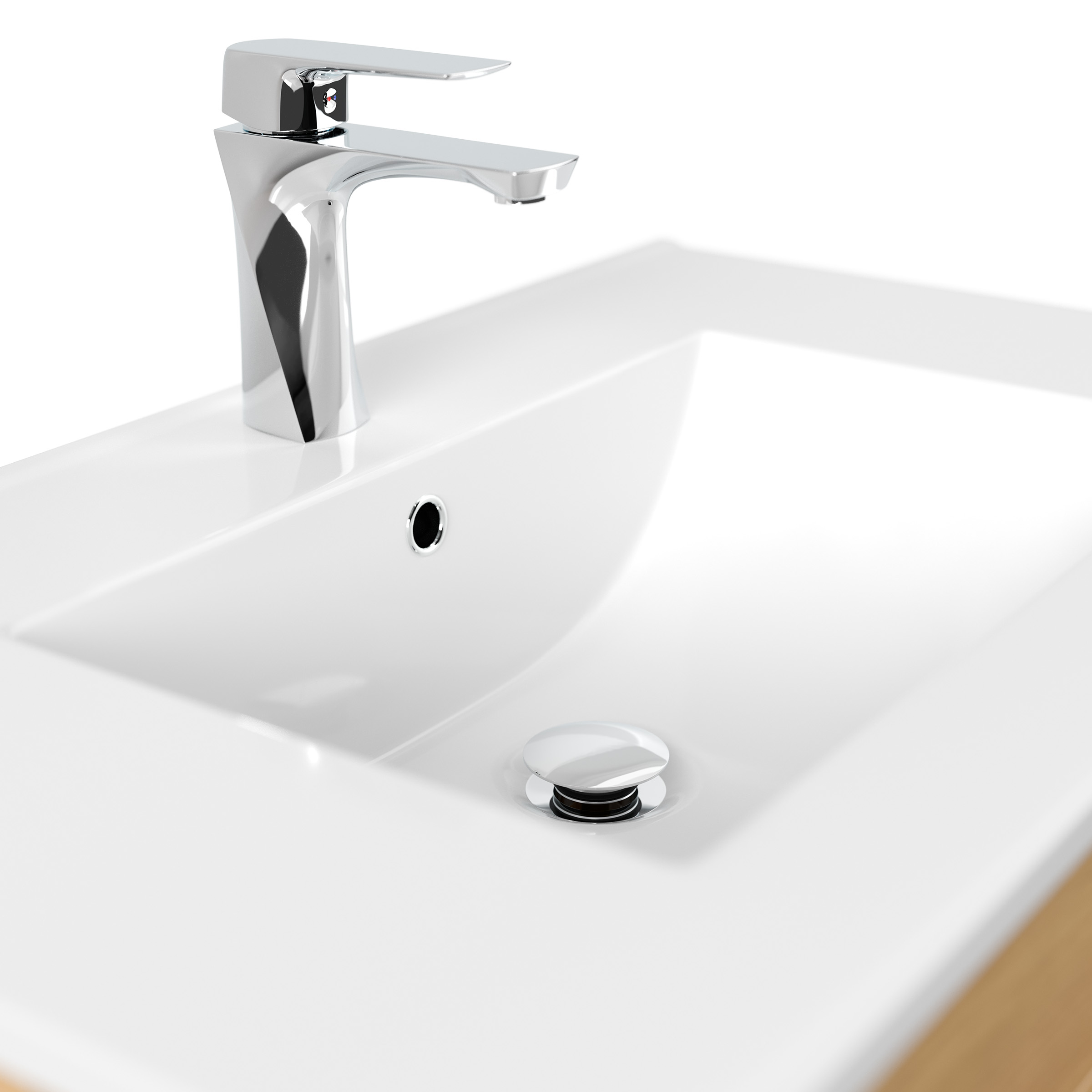 Badmöbel Casa Infinity 750 SoftClose eiche gold
