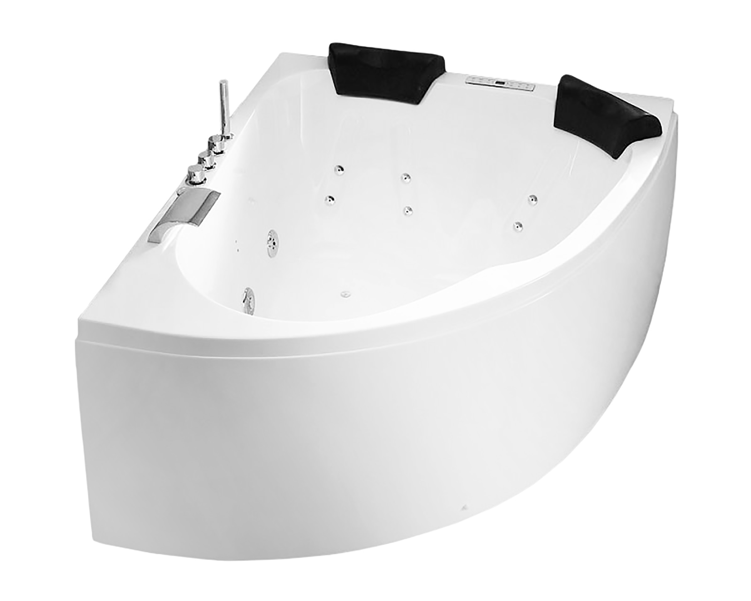 Langeck Whirlpool Royal 160x125 rechts Made in Germany 21 Düsen mit Armatur