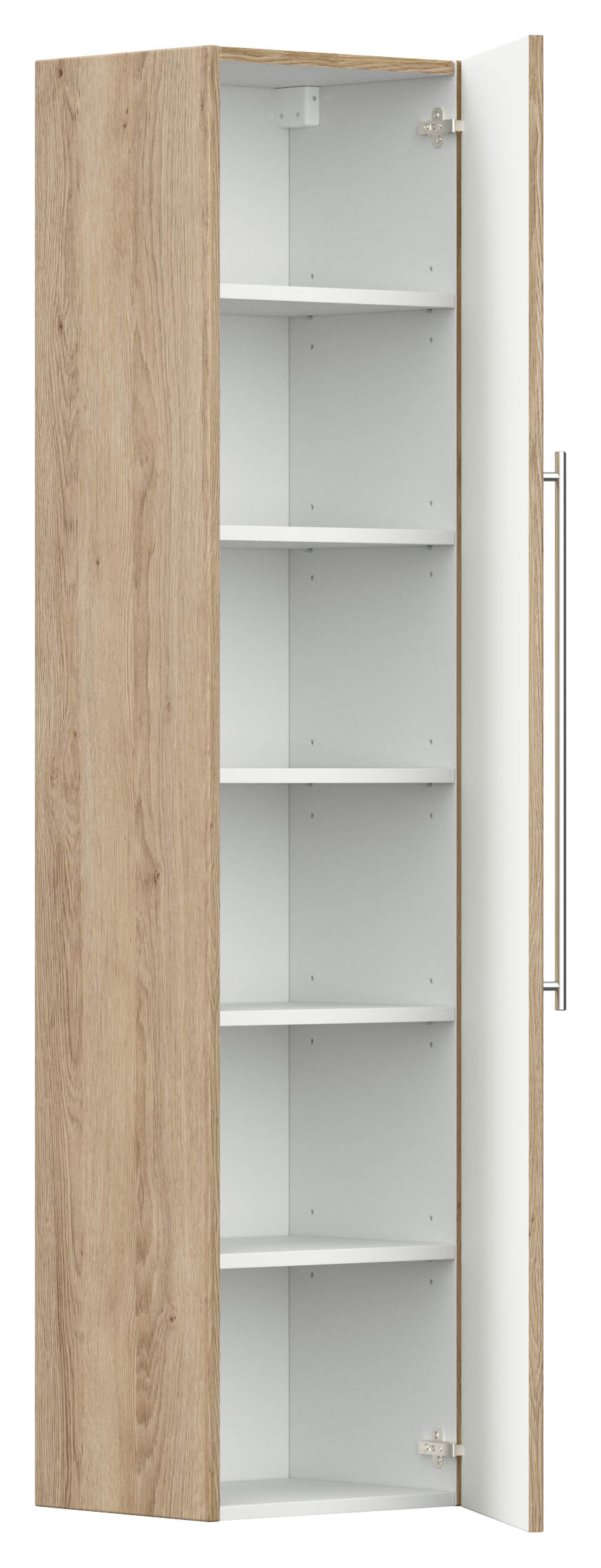Badmöbel-Set Venezia 100 cm (5-teilig) SoftClose eiche hell 