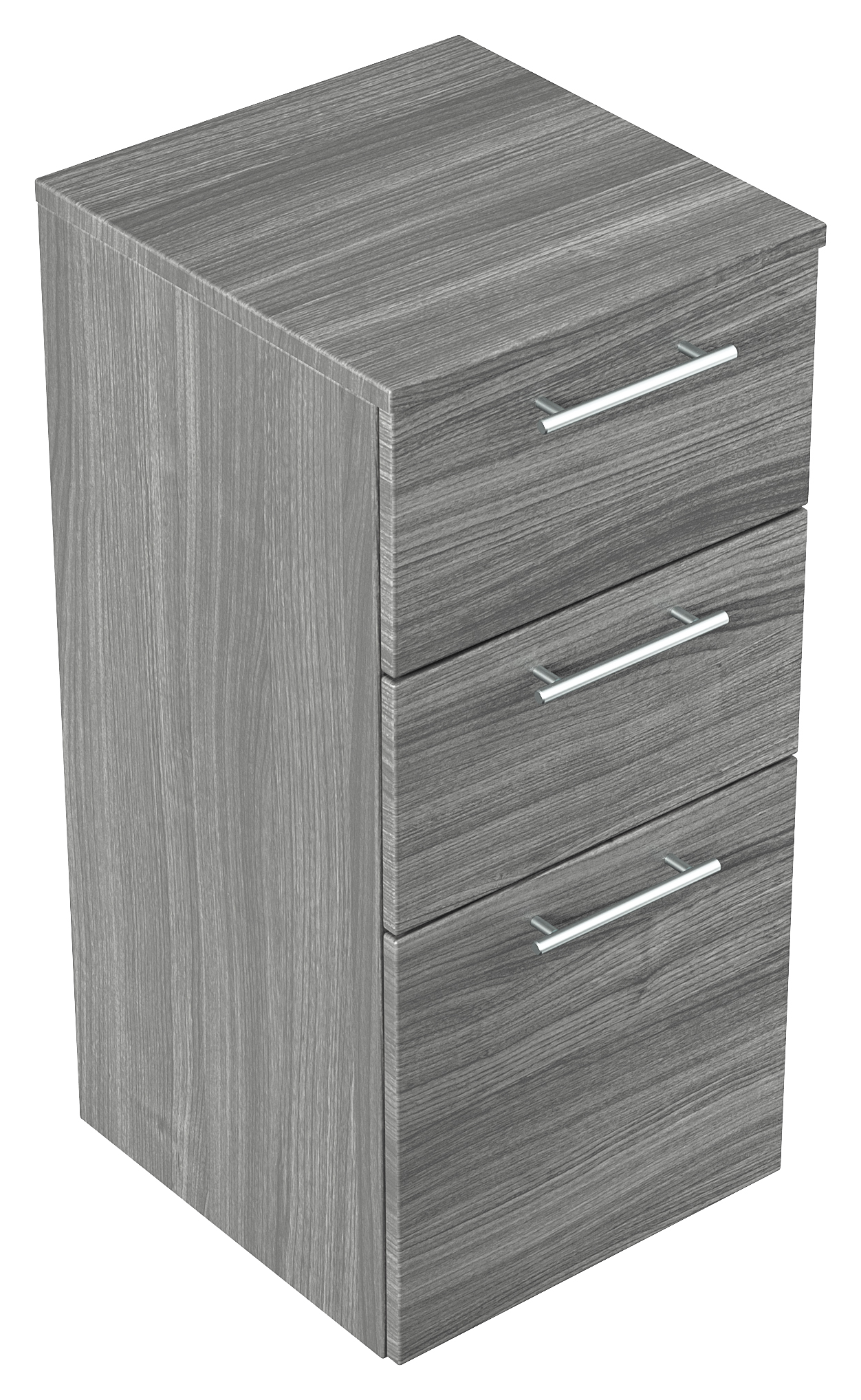 Midischrank 75cm Silbereiche
