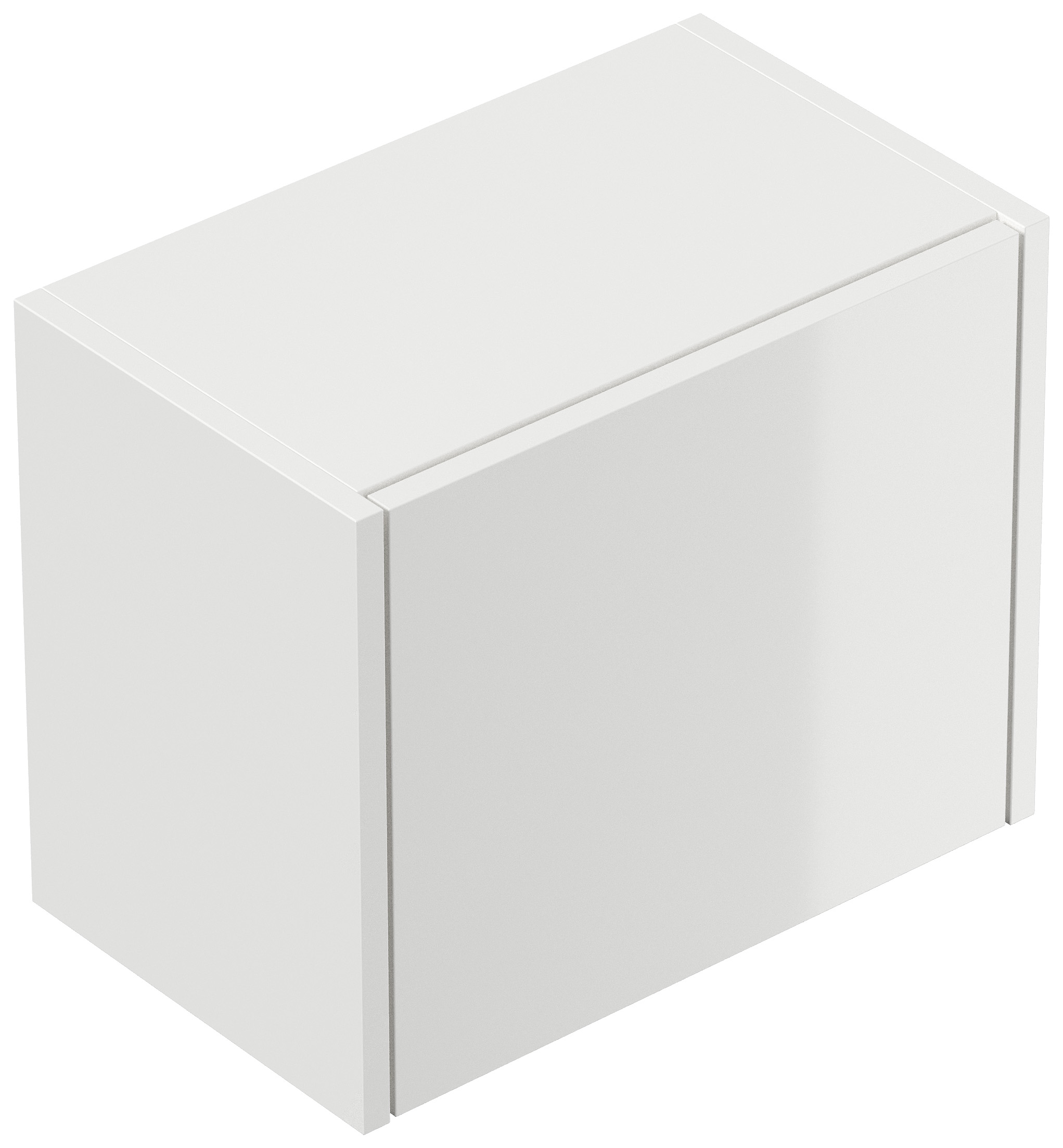 Badmöbelset Taifun 80cm 3tlg mit Spiegelschrank & 3er Boxen Set weiß Hgl
