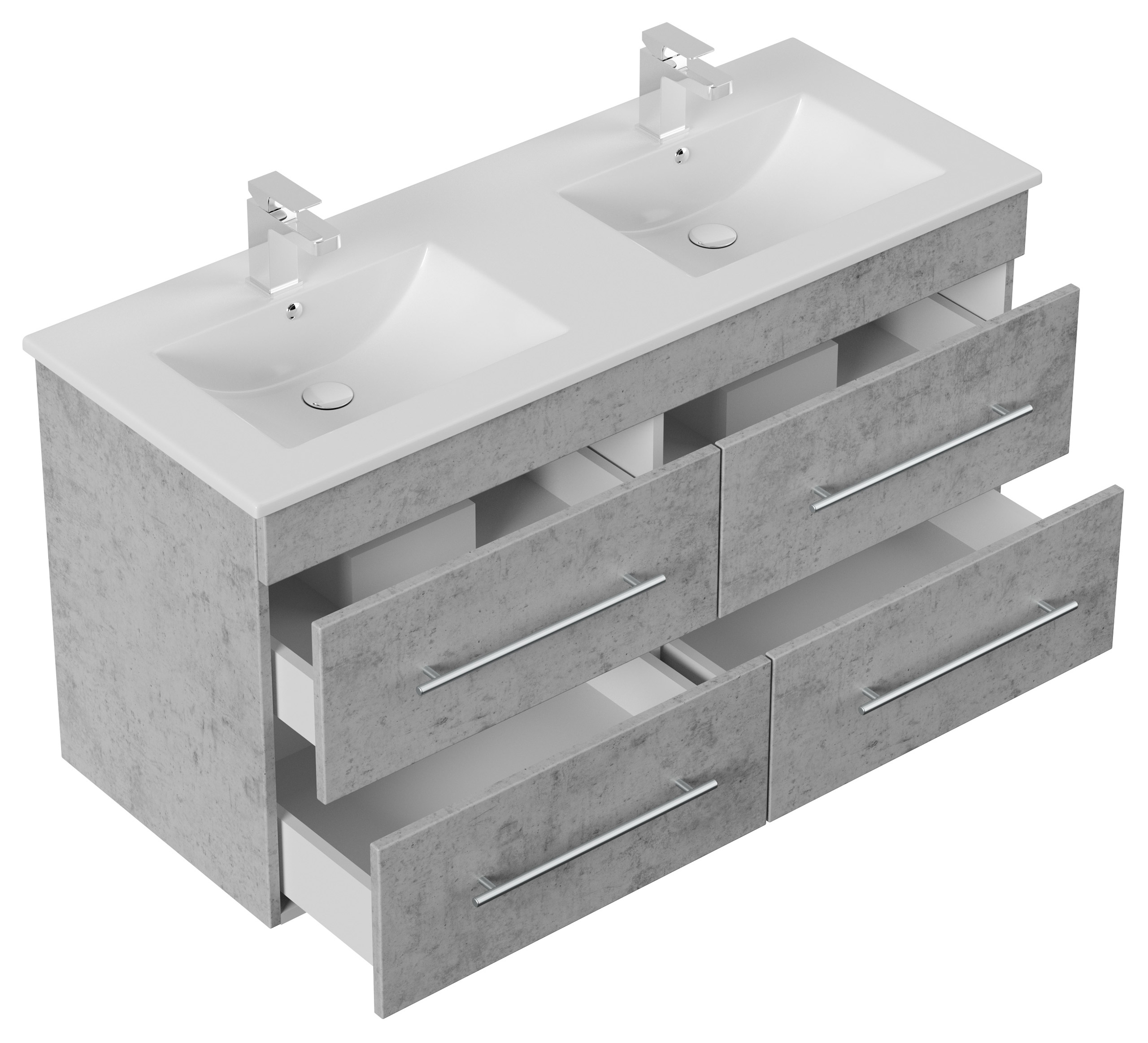 Badmöbel Helios SoftClose beton