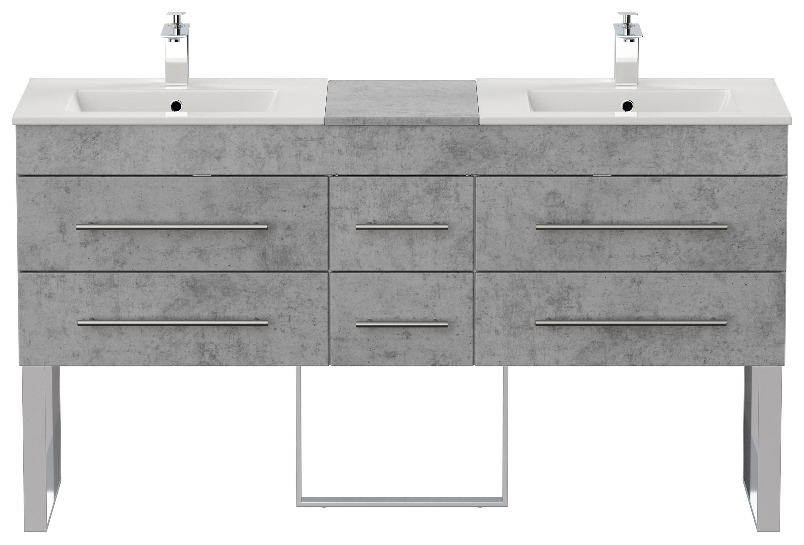 Stand Badmöbel Roma XL SoftClose beton