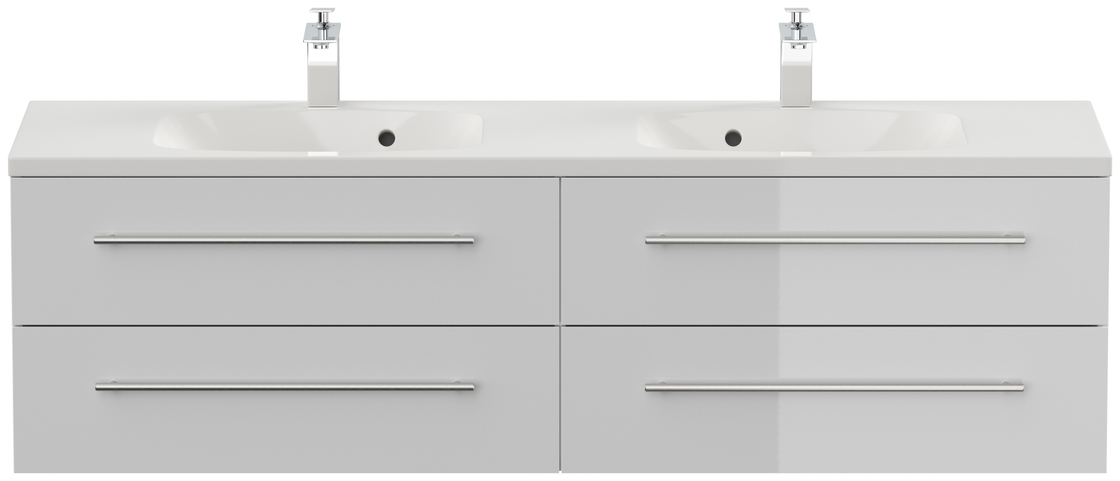Badmöbel Colossos 160 SoftClose weiss hochglanz