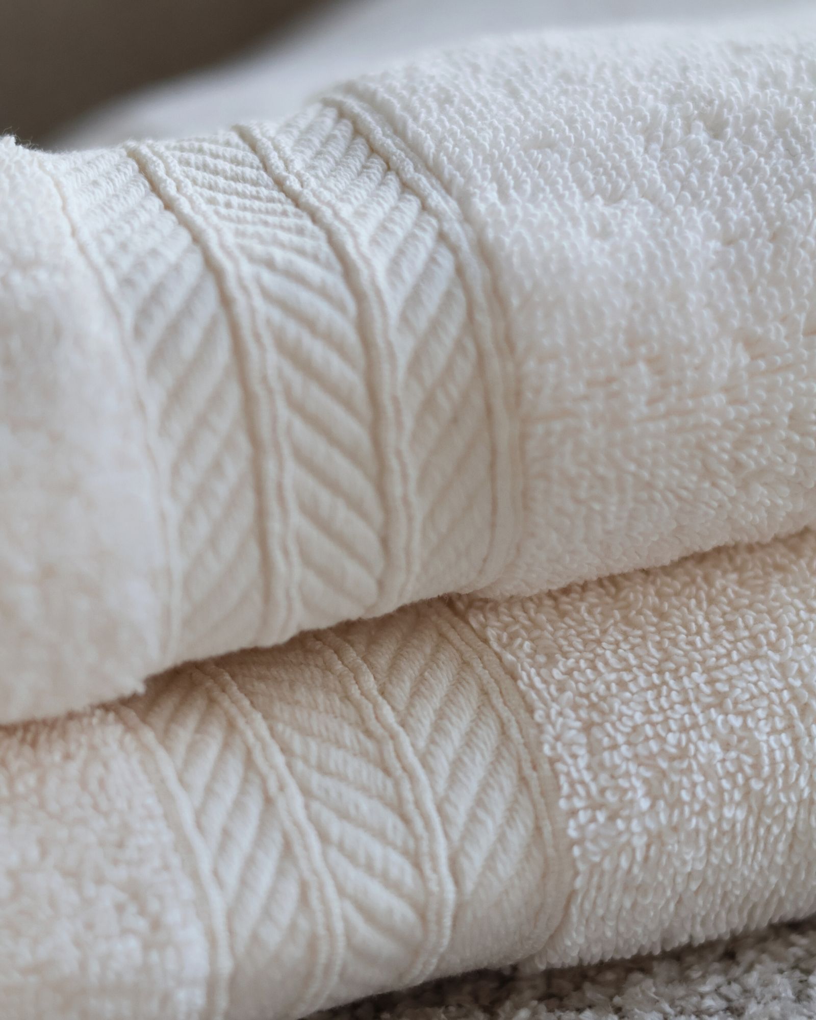 Handtücher Nova 50x100 - 2er Set - Coconut Milk