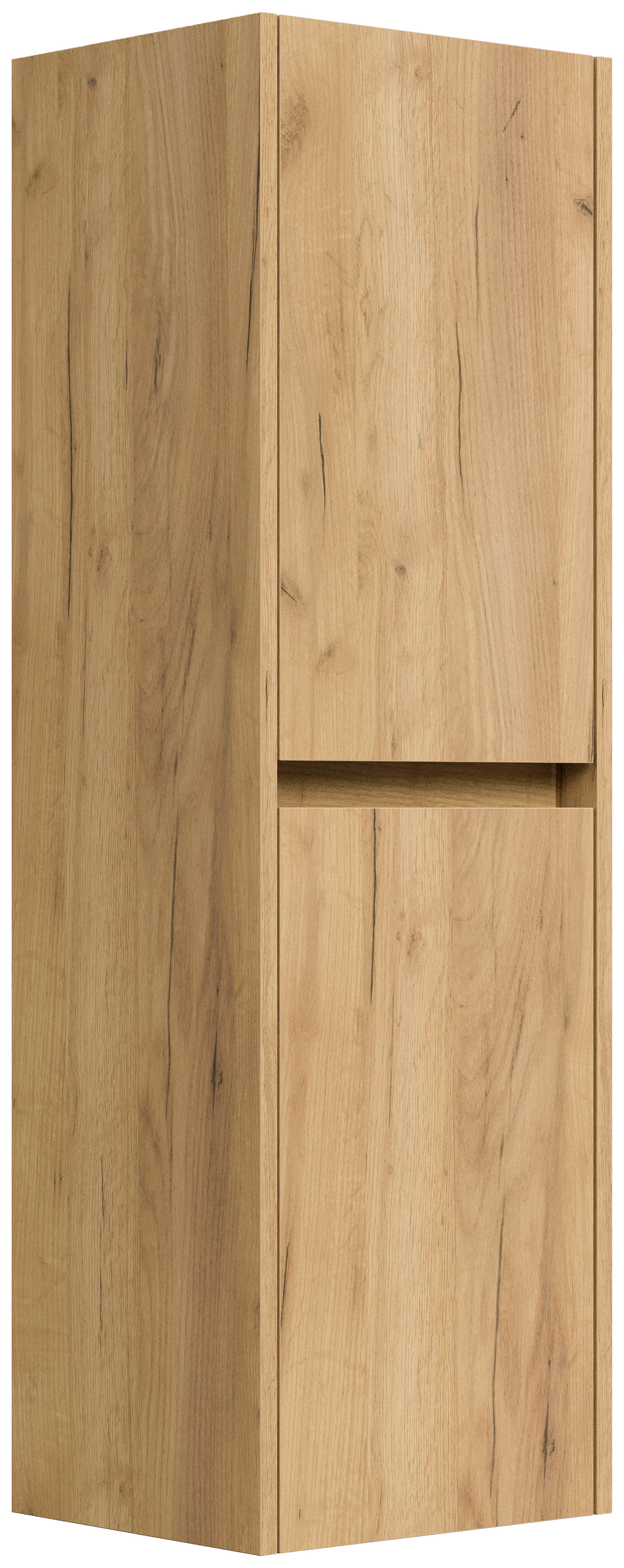 Badmöbelset Taifun 170cm 5tlg mit 2x Spiegelschrank & 2x Seitenschrank eiche