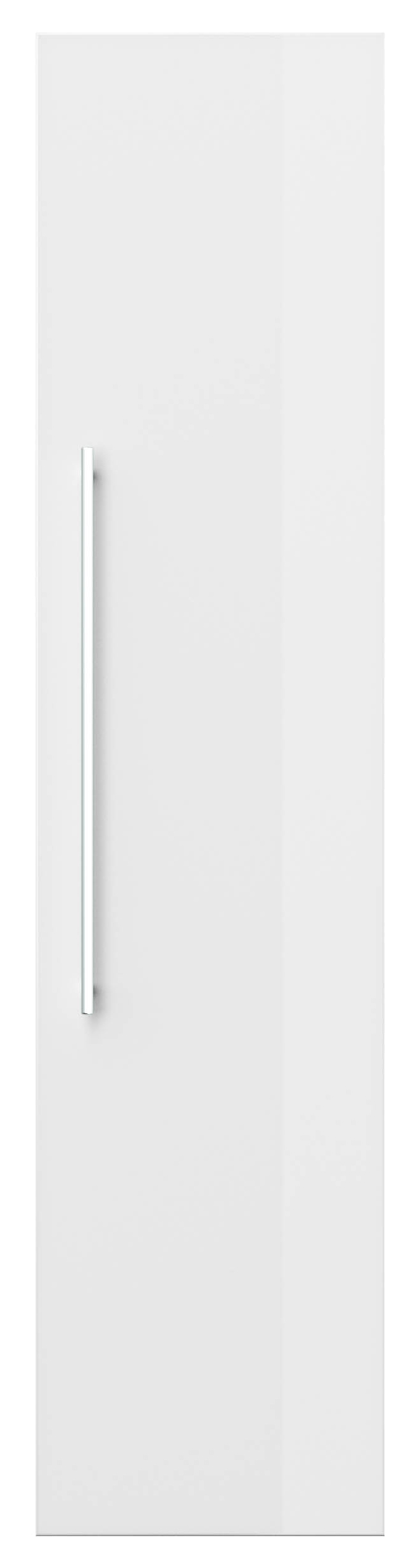 Hochschrank 150 cm weiss hochglanz