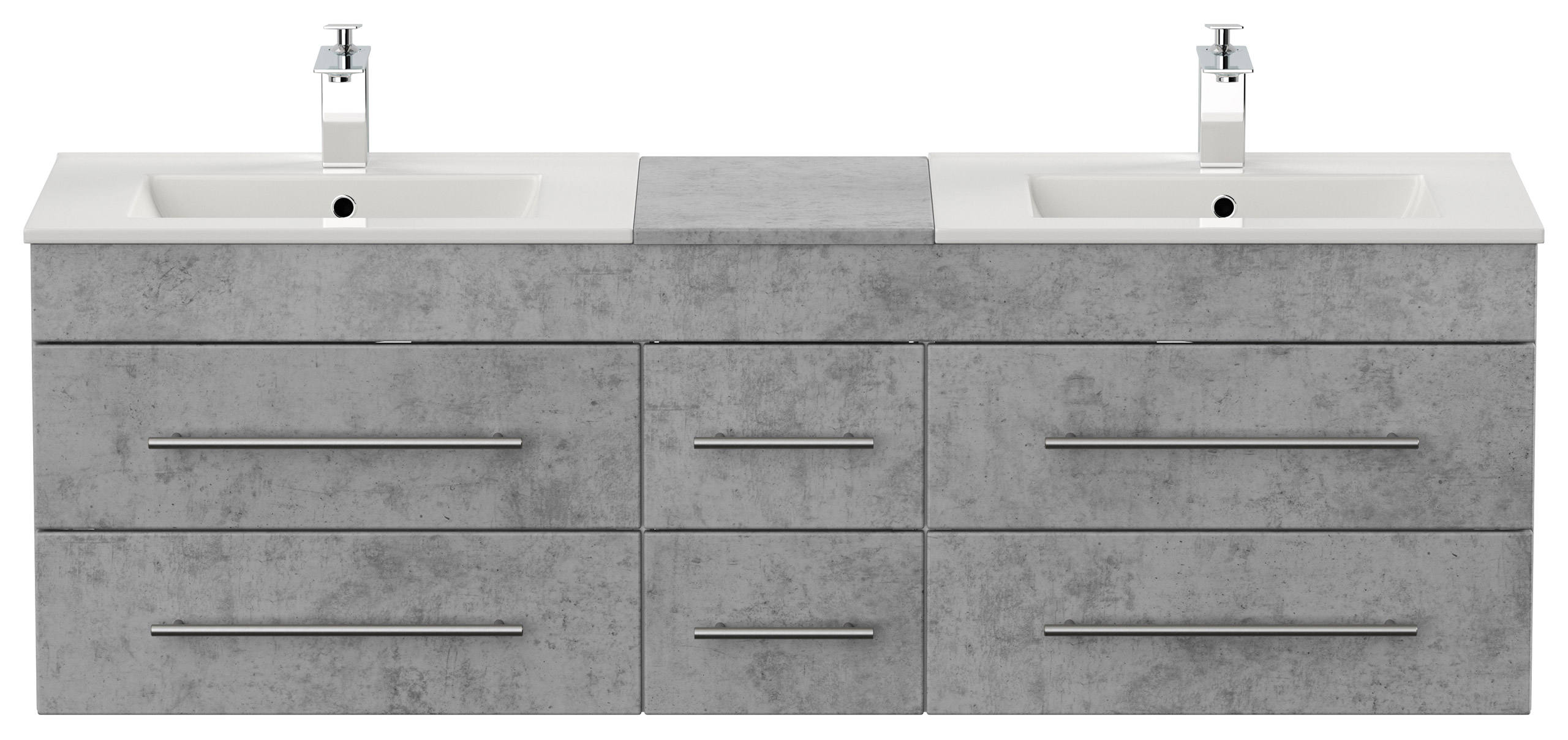 Badmöbel Roma XL SoftClose beton