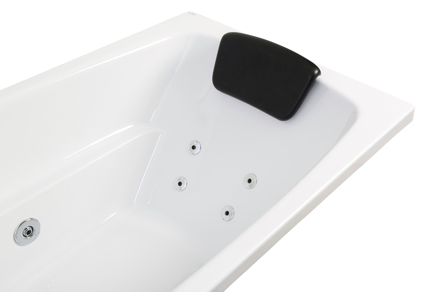 Rechteck Whirlpool Ocean 160x70 rechts Made in Germany 18 Düsen ohne Armatur