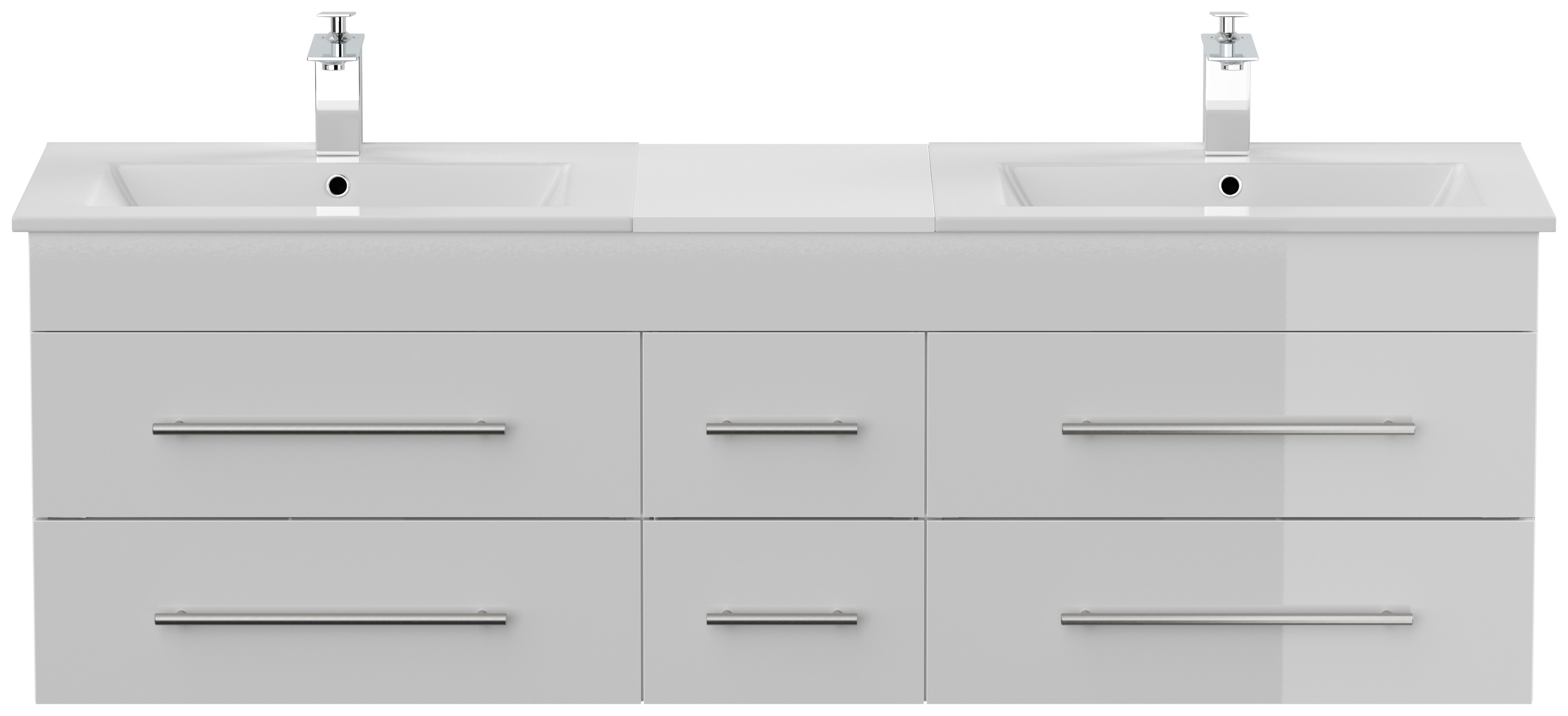 Badmöbel Roma XL SoftClose weiss hochglanz
