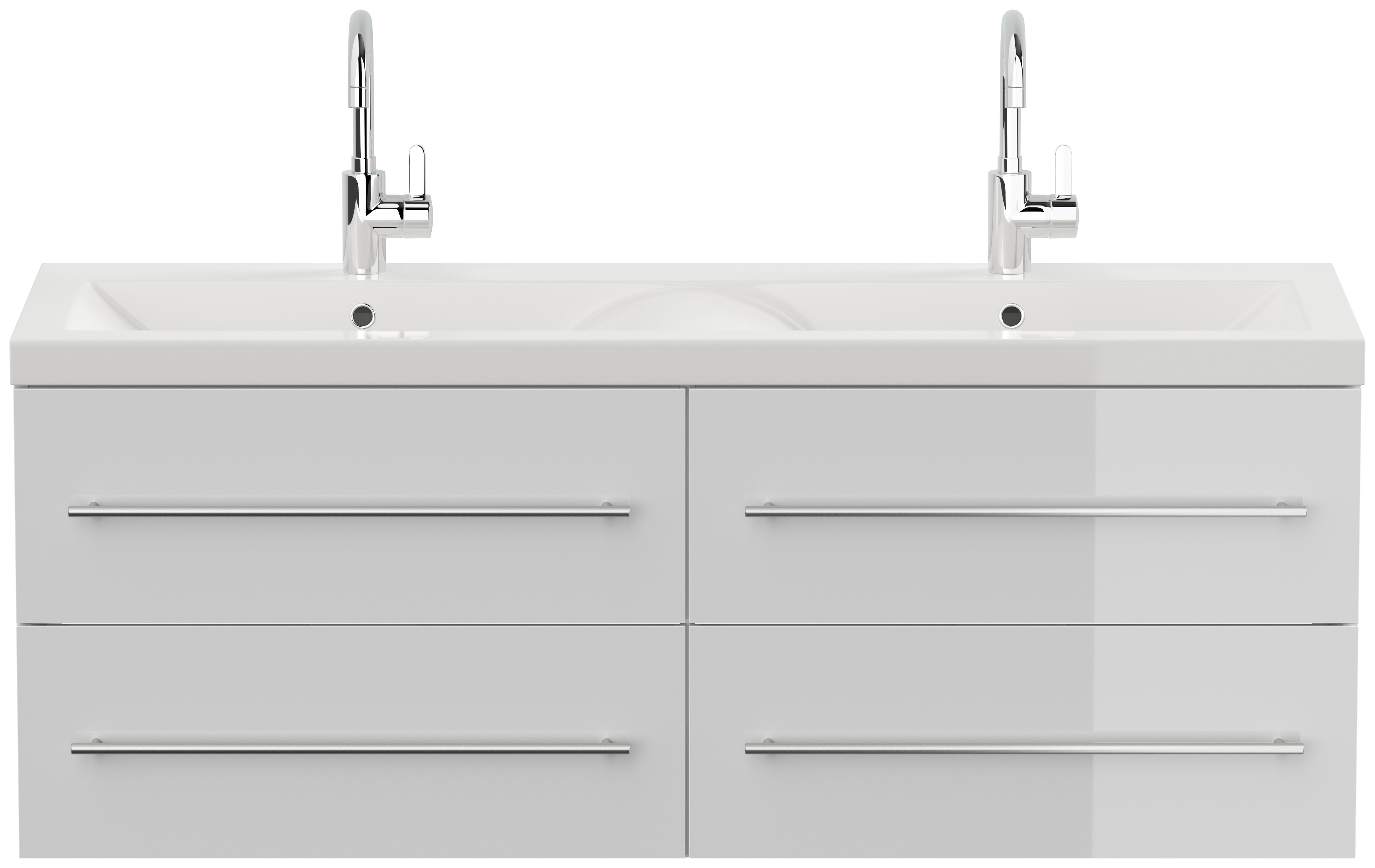 Badmöbel Persepolis XL SoftClose weiss hochglanz