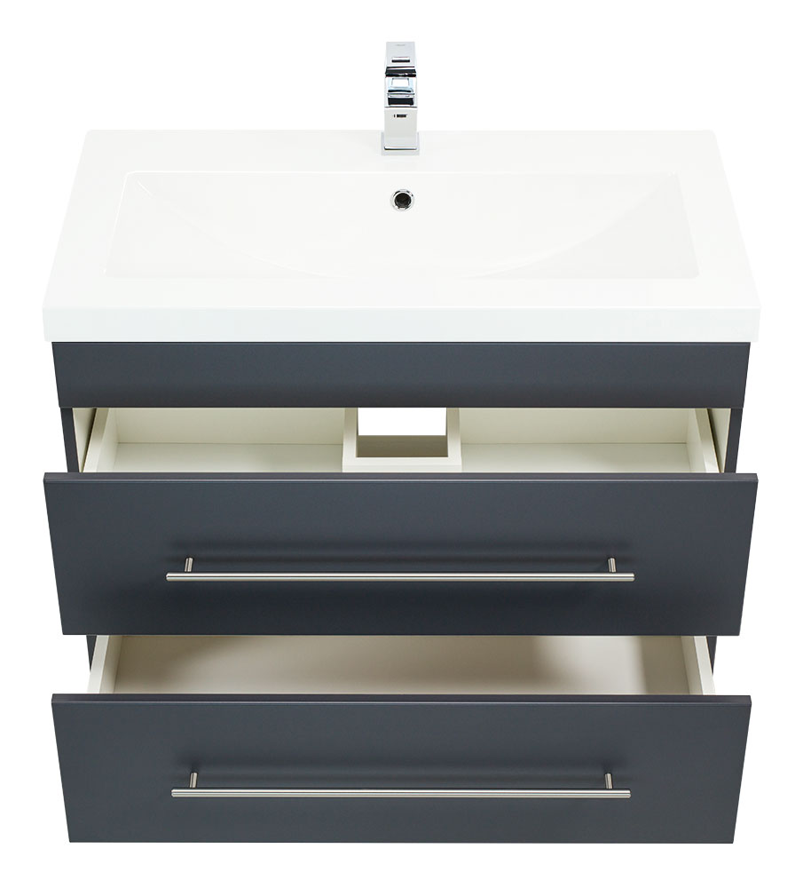 Badmöbel Infinity 850 SoftClose anthrazit