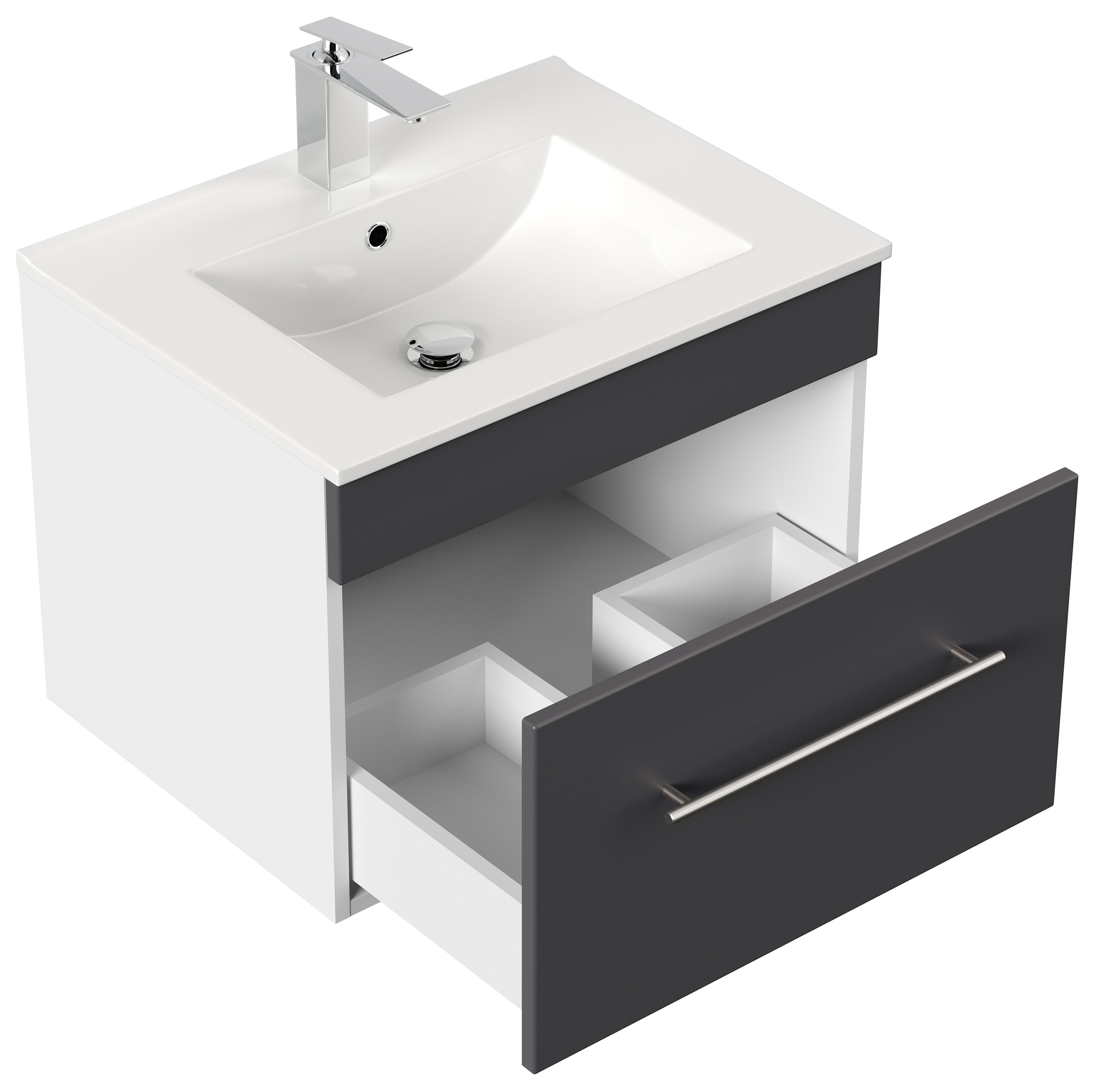 Badmöbel SANTINI 60 SoftClose anthrazit