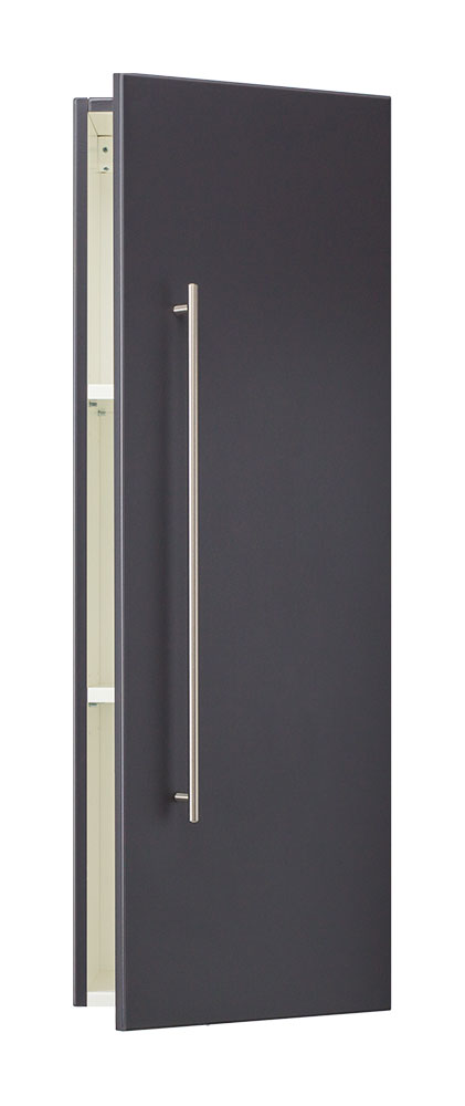 Hochschrank 100 cm anthrazit