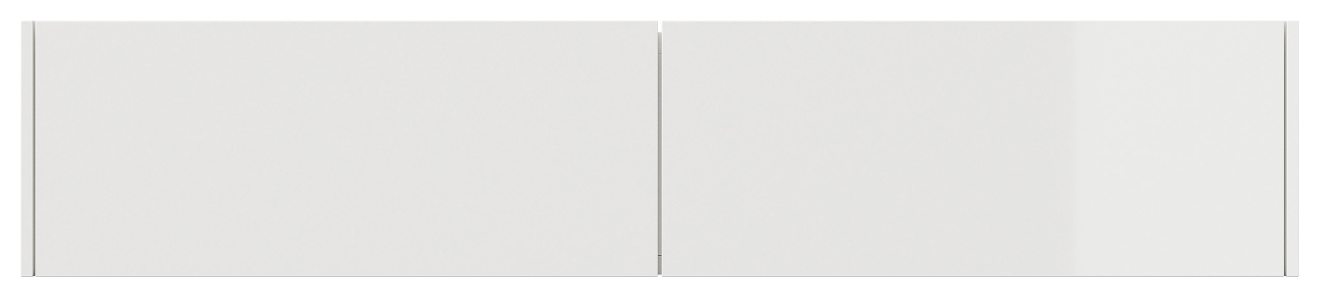 Hängekonsole Sideboard Urban Slimline 2 Push-to-open Einzüge lackiert Weiß Hgl