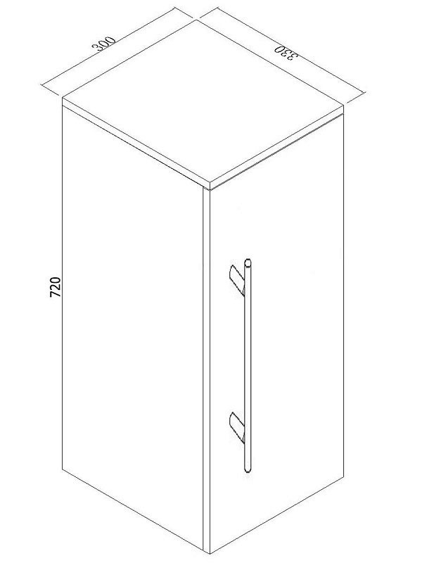 Badmöbel Aurum-M beton