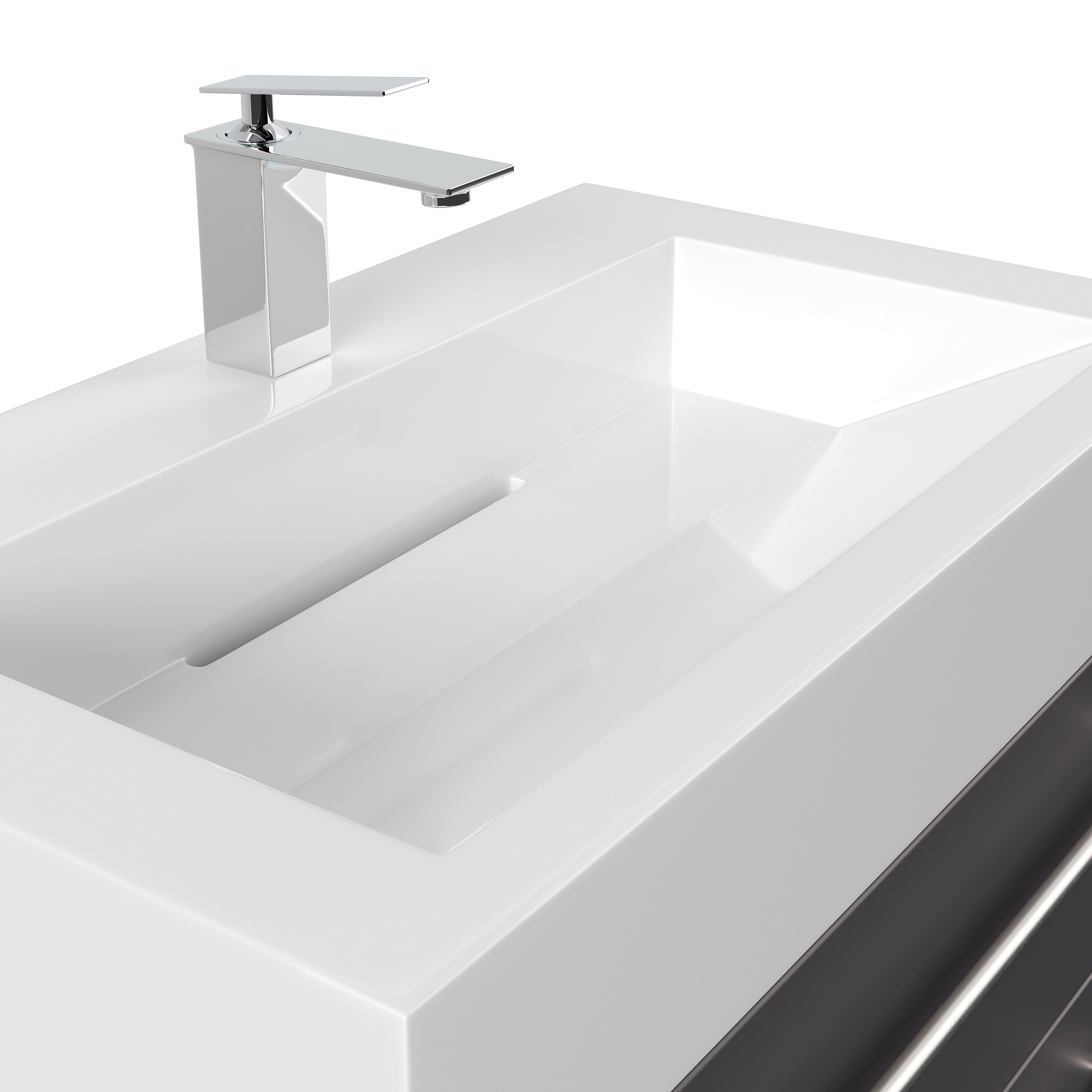 Badmöbel Design 750 anthrazit
