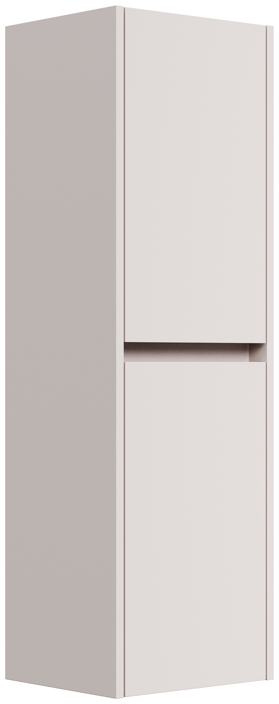 Badezimmer Hochschrank 112cm Softclose Taifun zur Wandmontage eiche gold