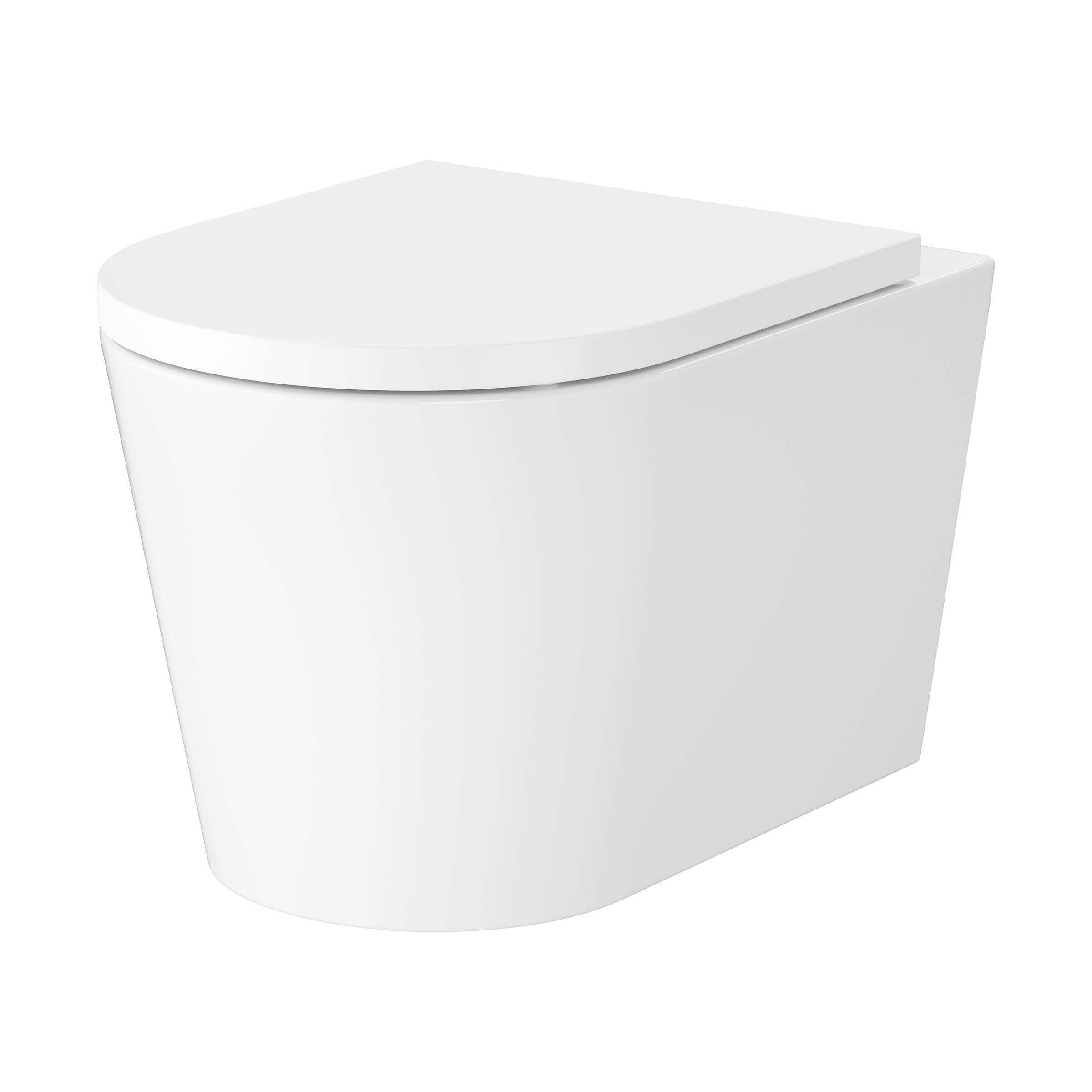WC-Set MESTA mit Tornado-Spülung, Vorwandelement 50 cm und Betätigungsplatte