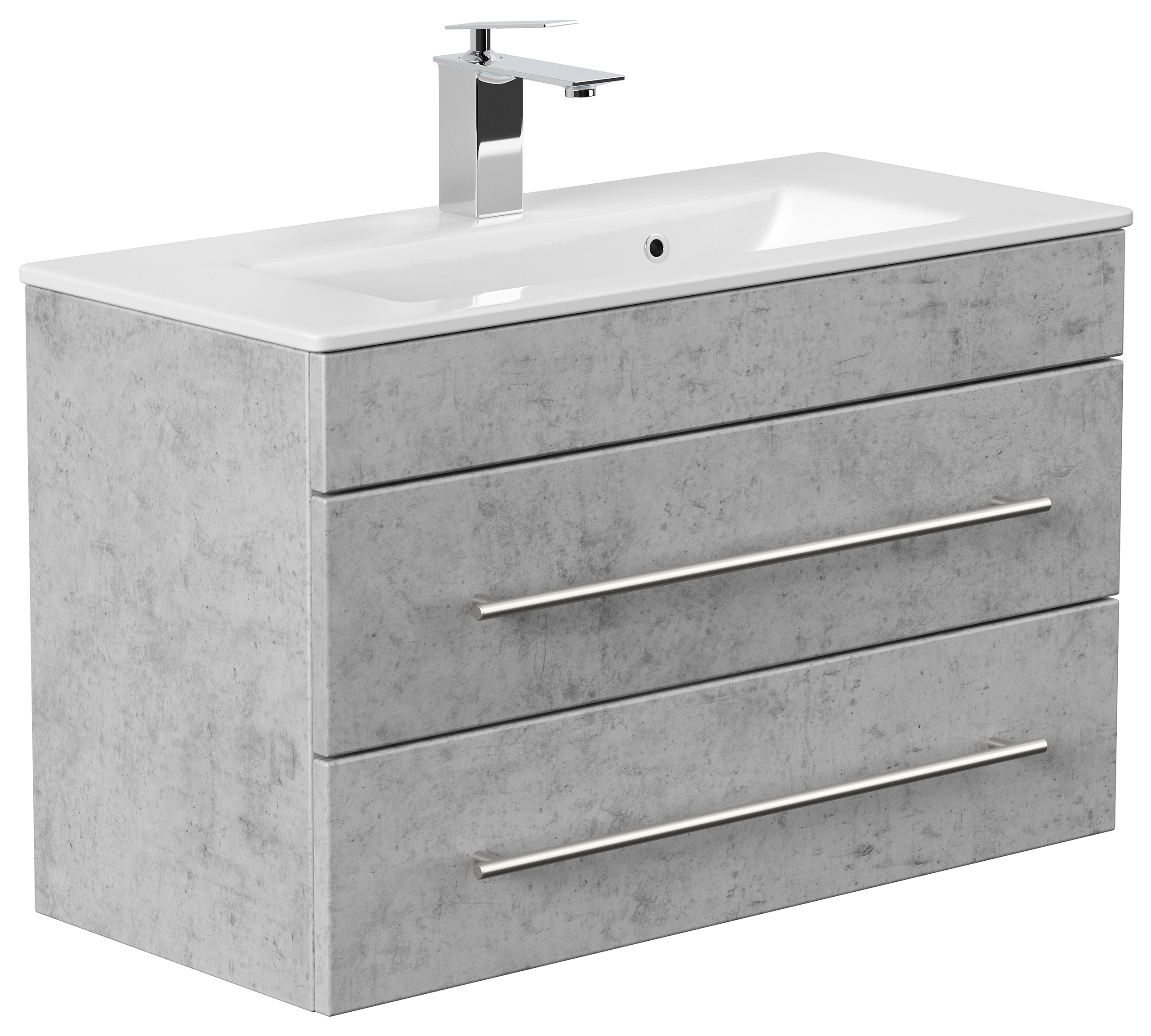 Badmöbel Mars 800 SlimLine SoftClose beton Badmöbel Mars 800 SlimLine SoftClose beton