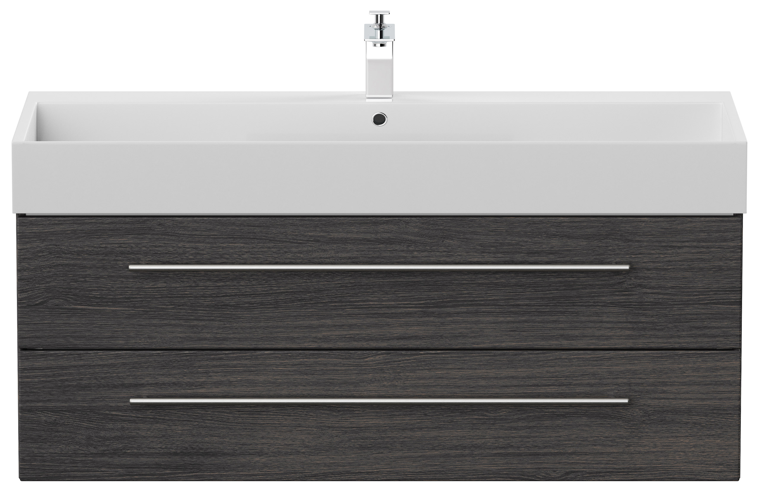 Badmöbel Design 1200 anthrazit gemasert