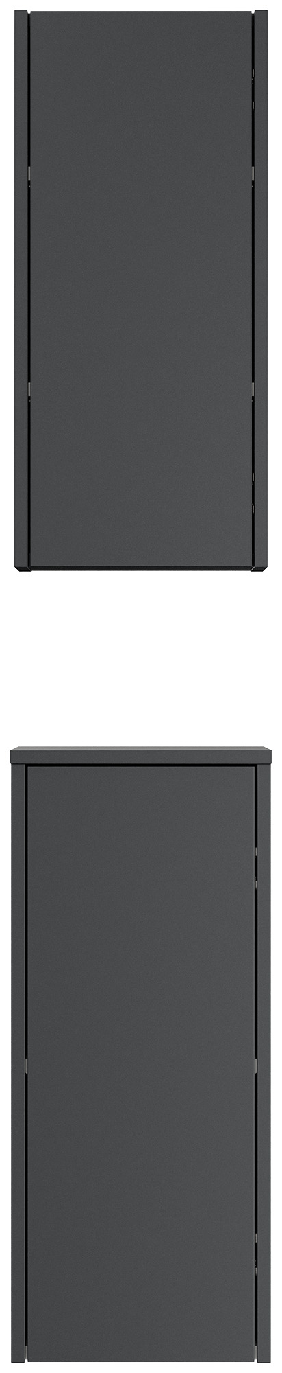 Badschrank 2er Set Taifun zur Wandmontage grafit