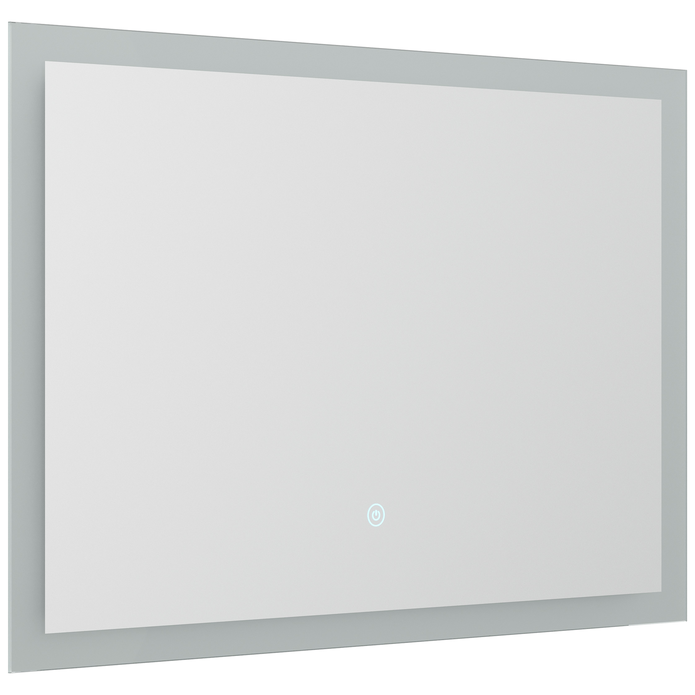 LED Spiegel 80x53 cm mit Touch Bedienung