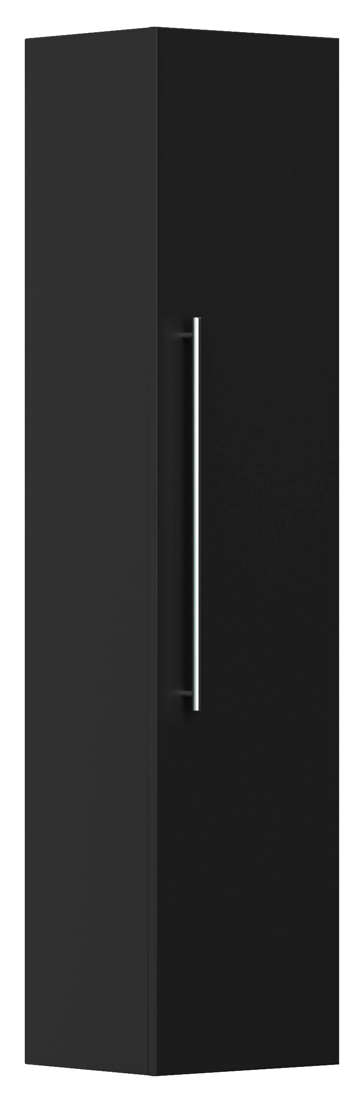 Hochschrank 150 cm schwarz