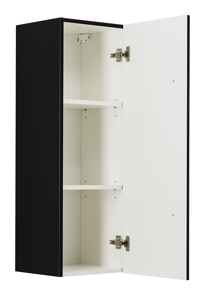 Hochschrank 100 cm schwarz 