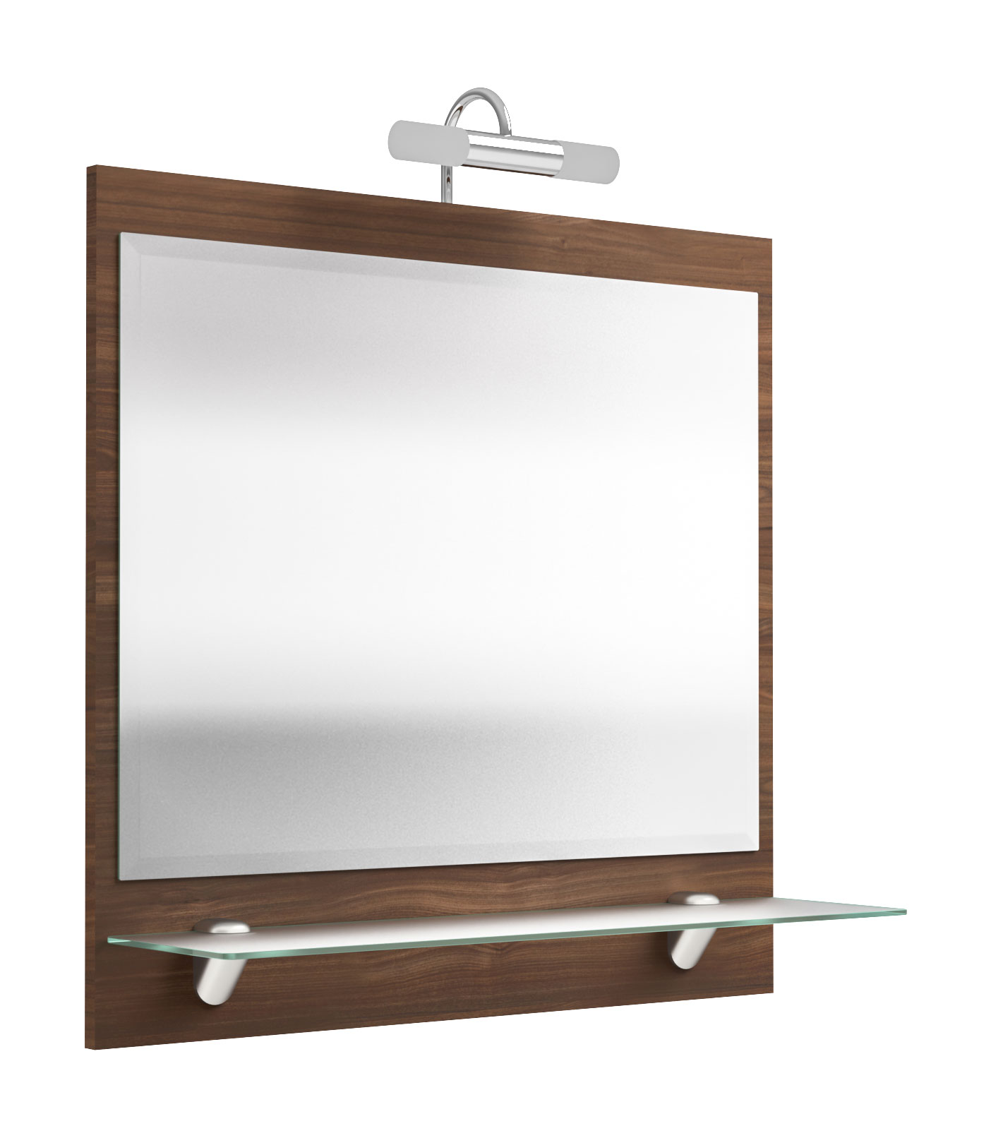 Spiegel Salona 70 cm Weiss hochglanz
