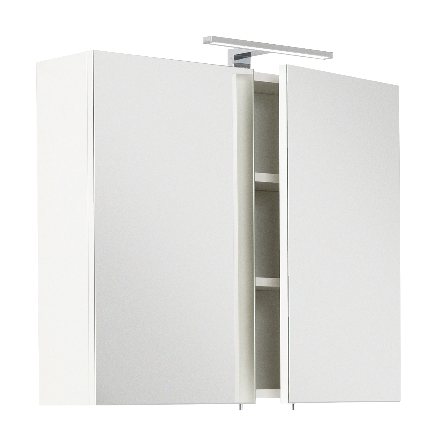 Spiegelschrank SANTINI 75 weiss inkl. LED-Lampe