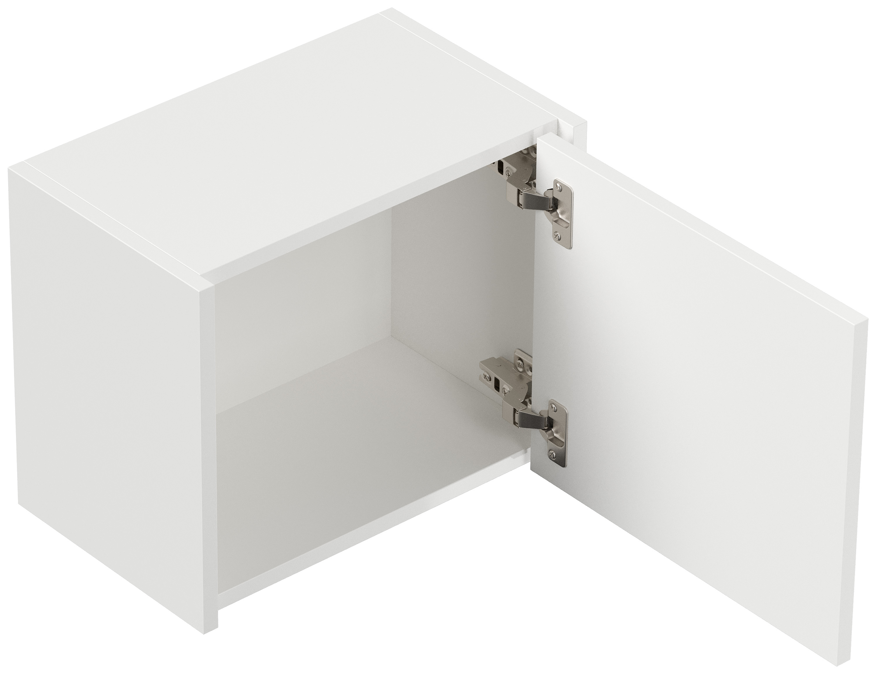 Badmöbel Set Taifun 3tlg. 100 cm mit Spiegelschrank & 3er Boxen weiß Hgl